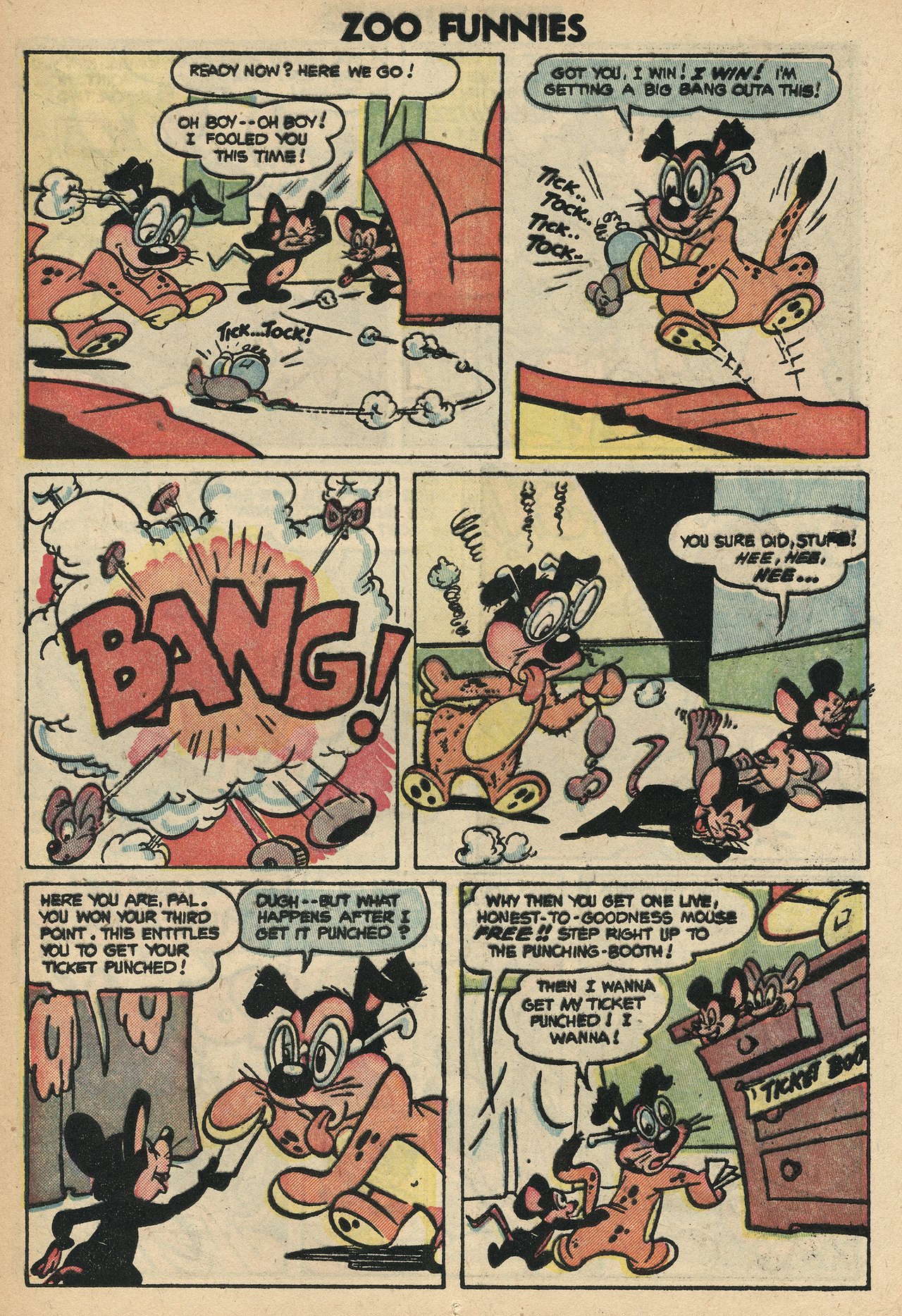 Read online Zoo Funnies comic -  Issue #5 - 13