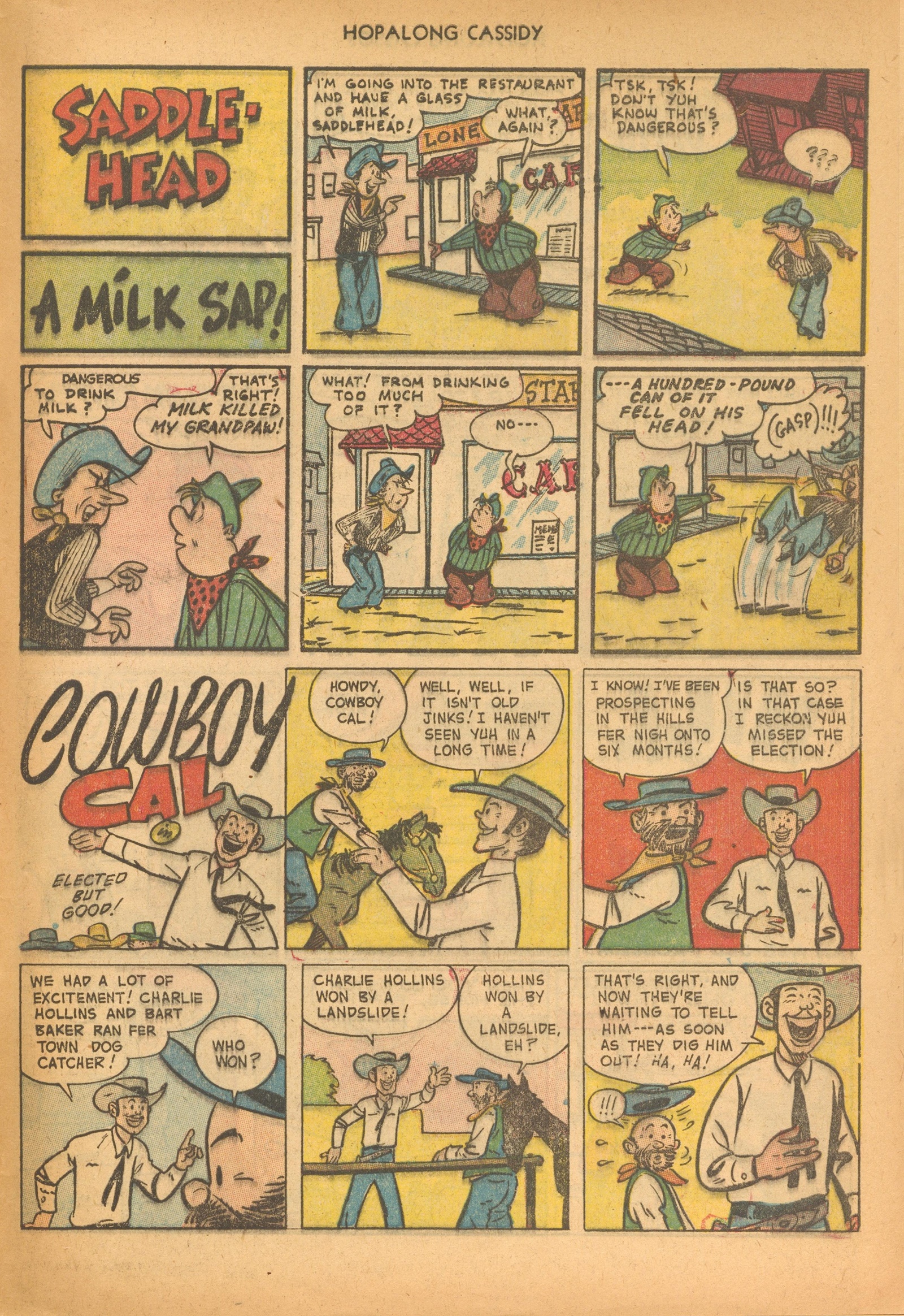 Read online Hopalong Cassidy comic -  Issue #81 - 33