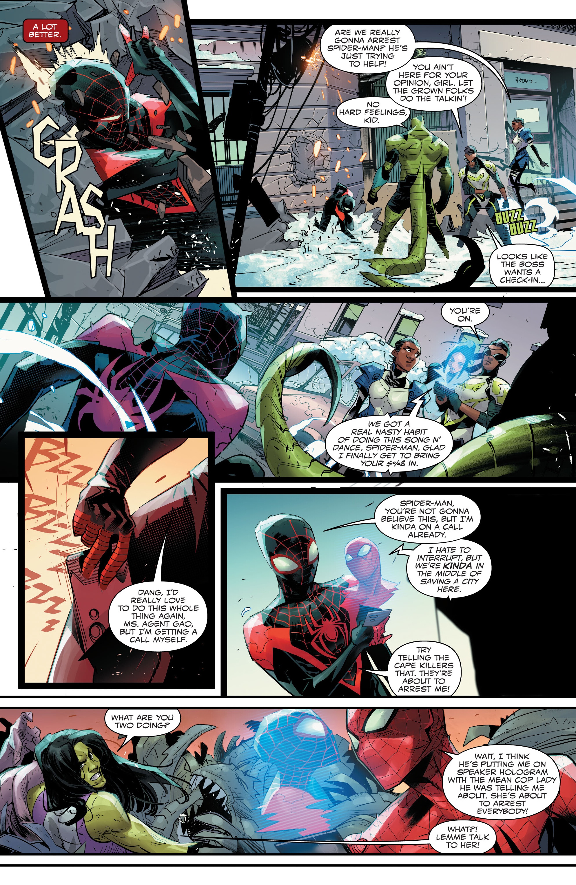 Read online Miles Morales: Spider-Man (2022) comic -  Issue #14 - 12
