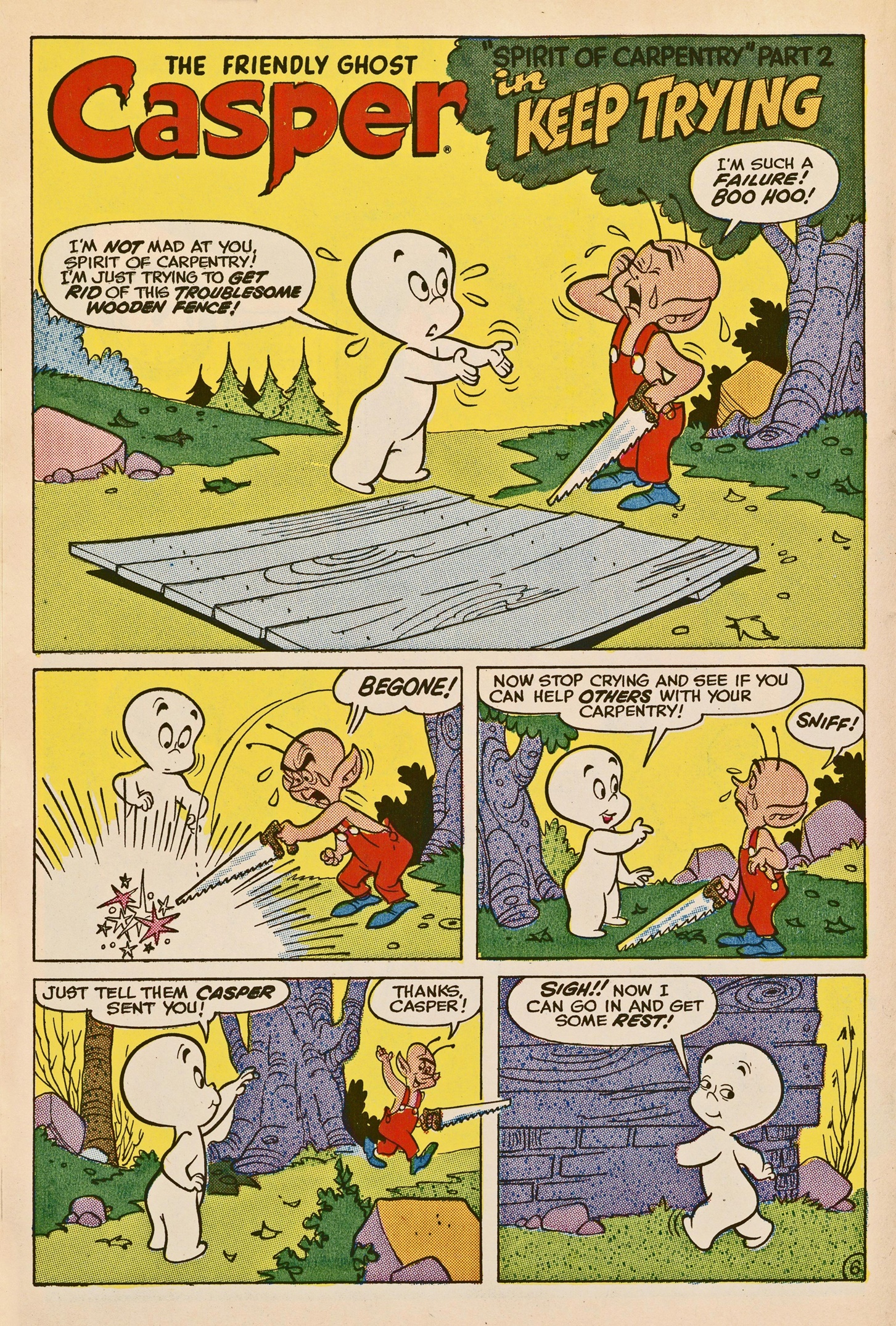 Read online Casper the Friendly Ghost (1991) comic -  Issue #7 - 12