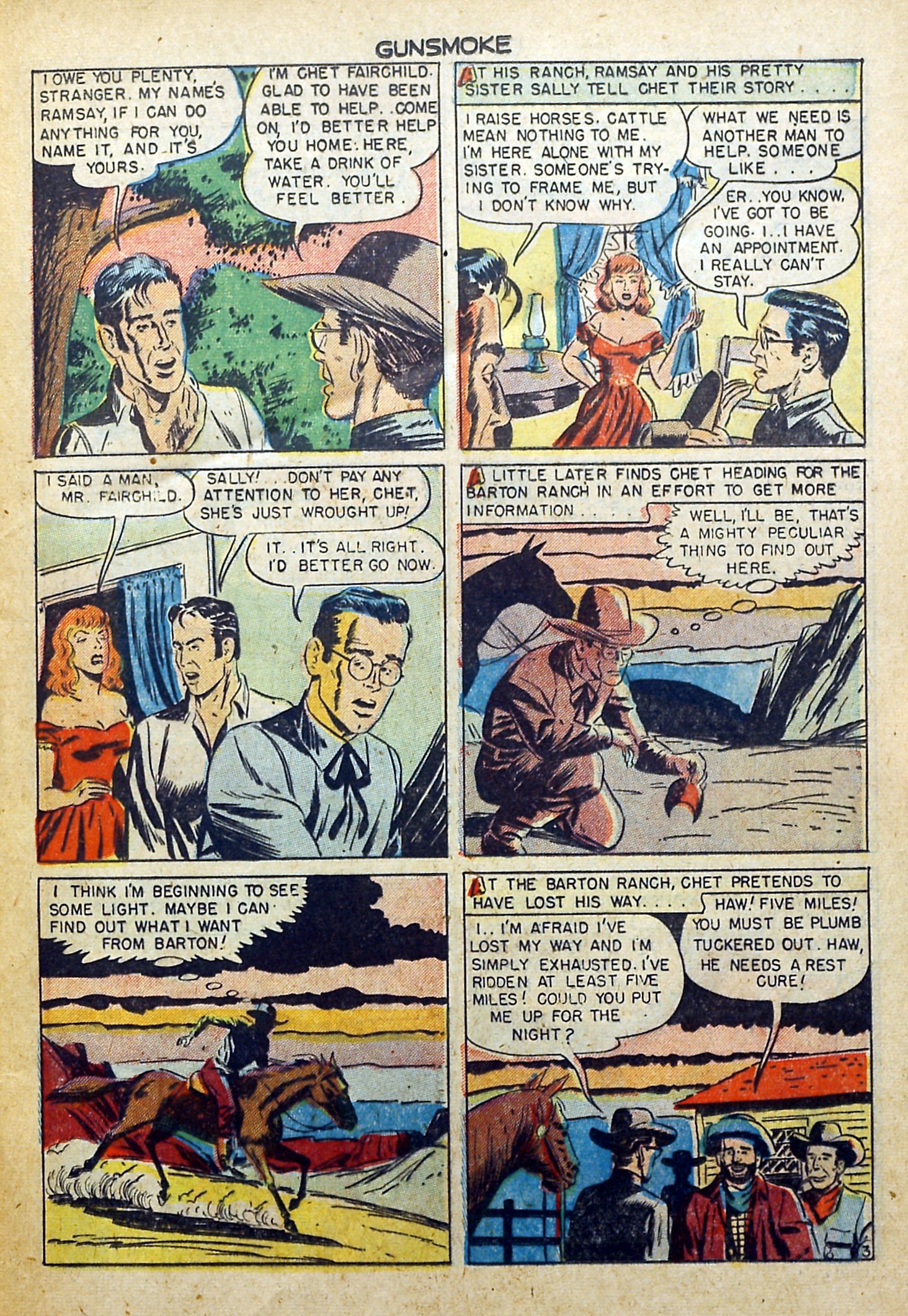 Read online Gunsmoke comic -  Issue #8 - 13