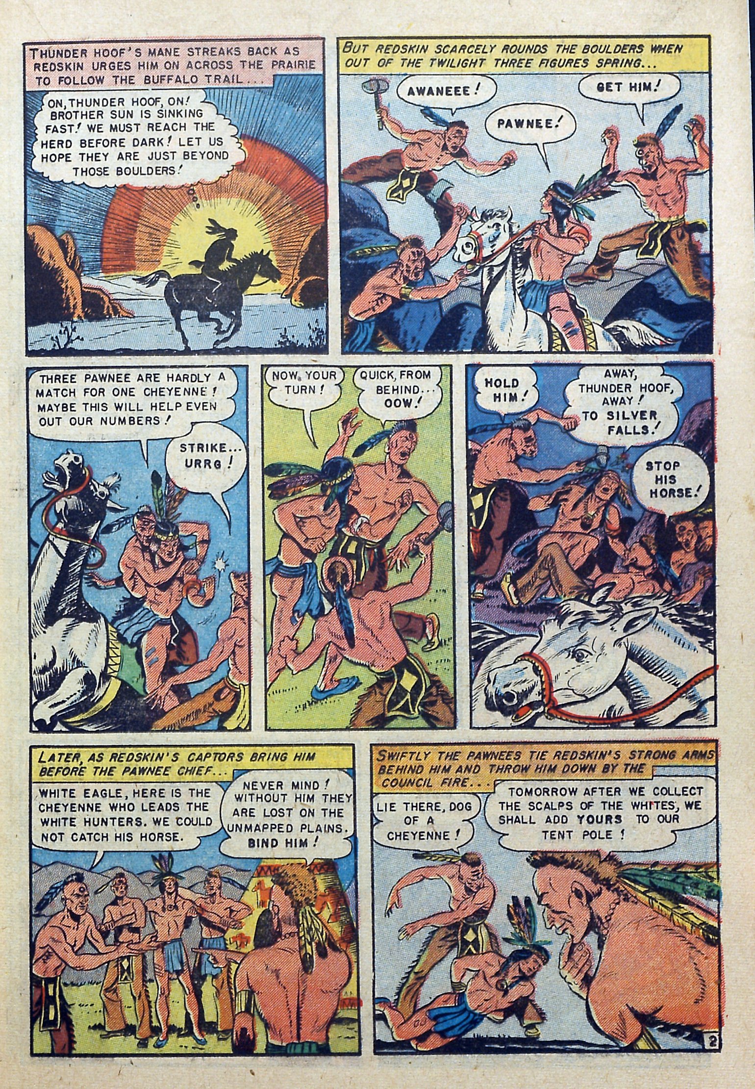 Read online Redskin comic -  Issue #1 - 21