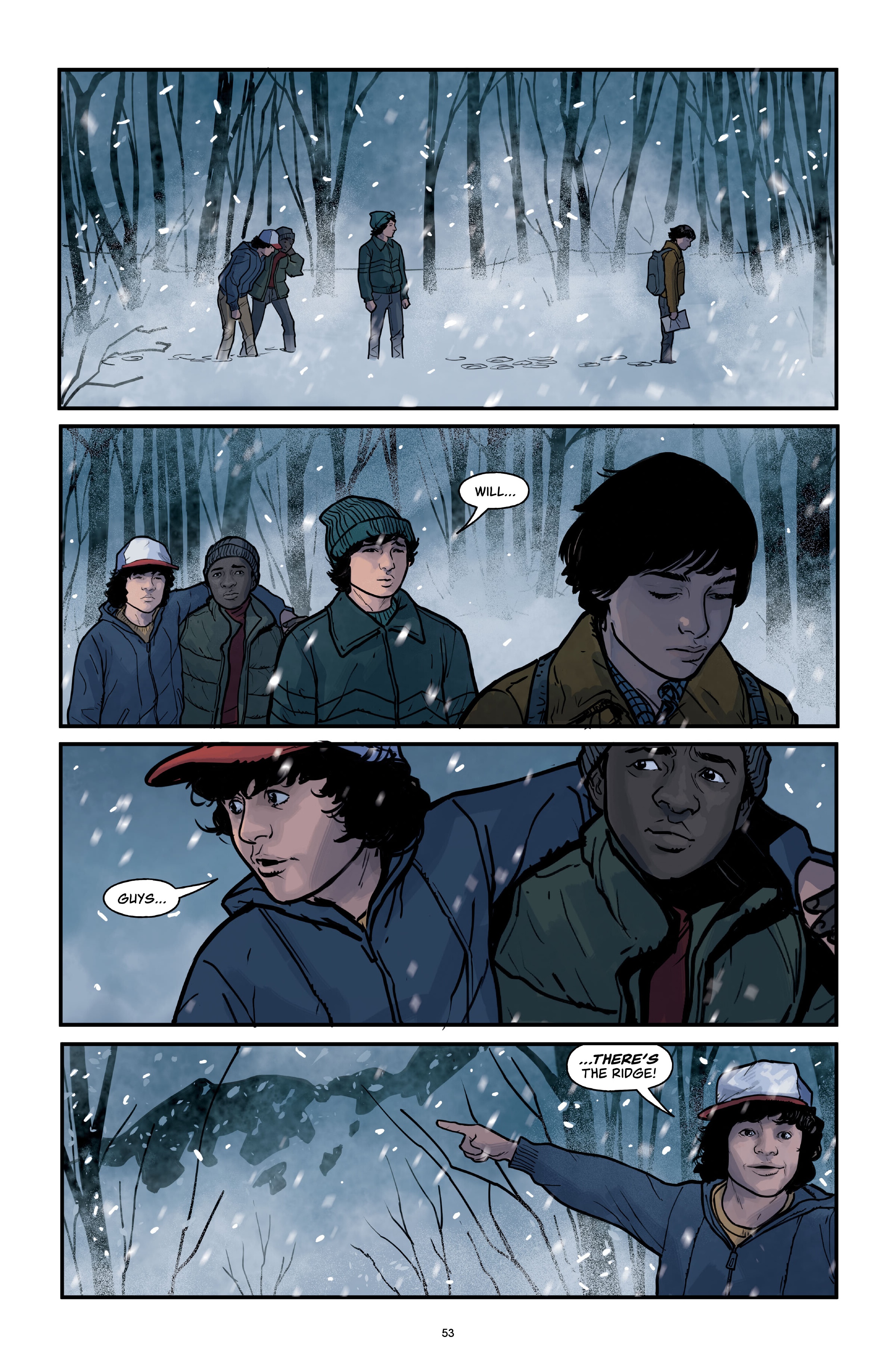 Read online Stranger Things Library Edition comic -  Issue # TPB 3 (Part 1) - 53