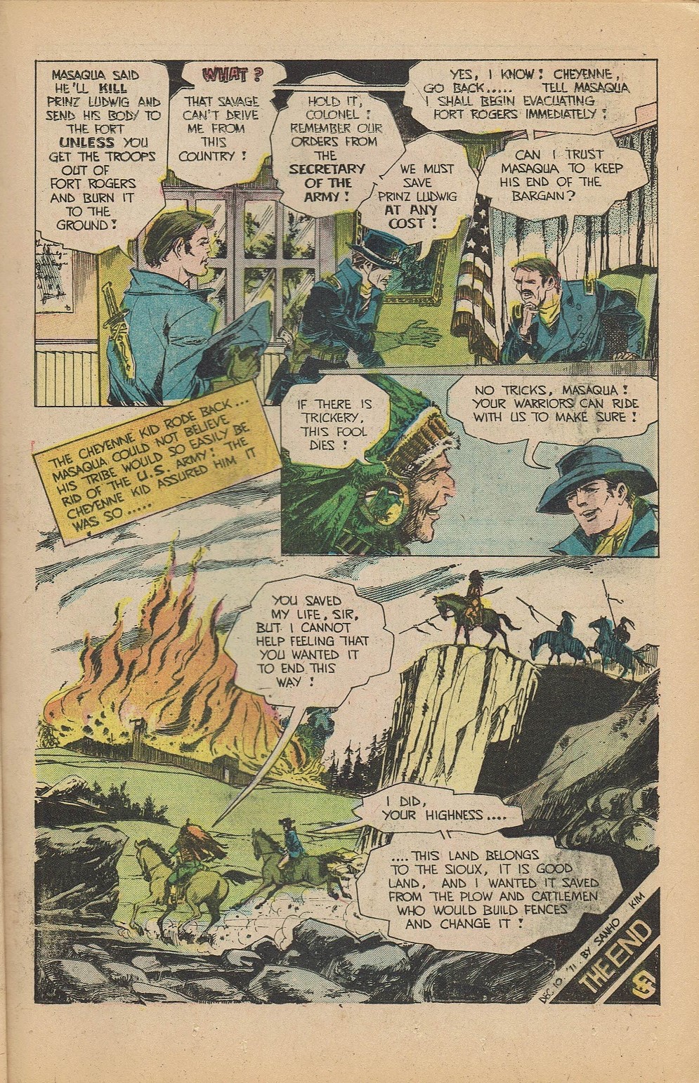 Read online Cheyenne Kid comic -  Issue #91 - 13