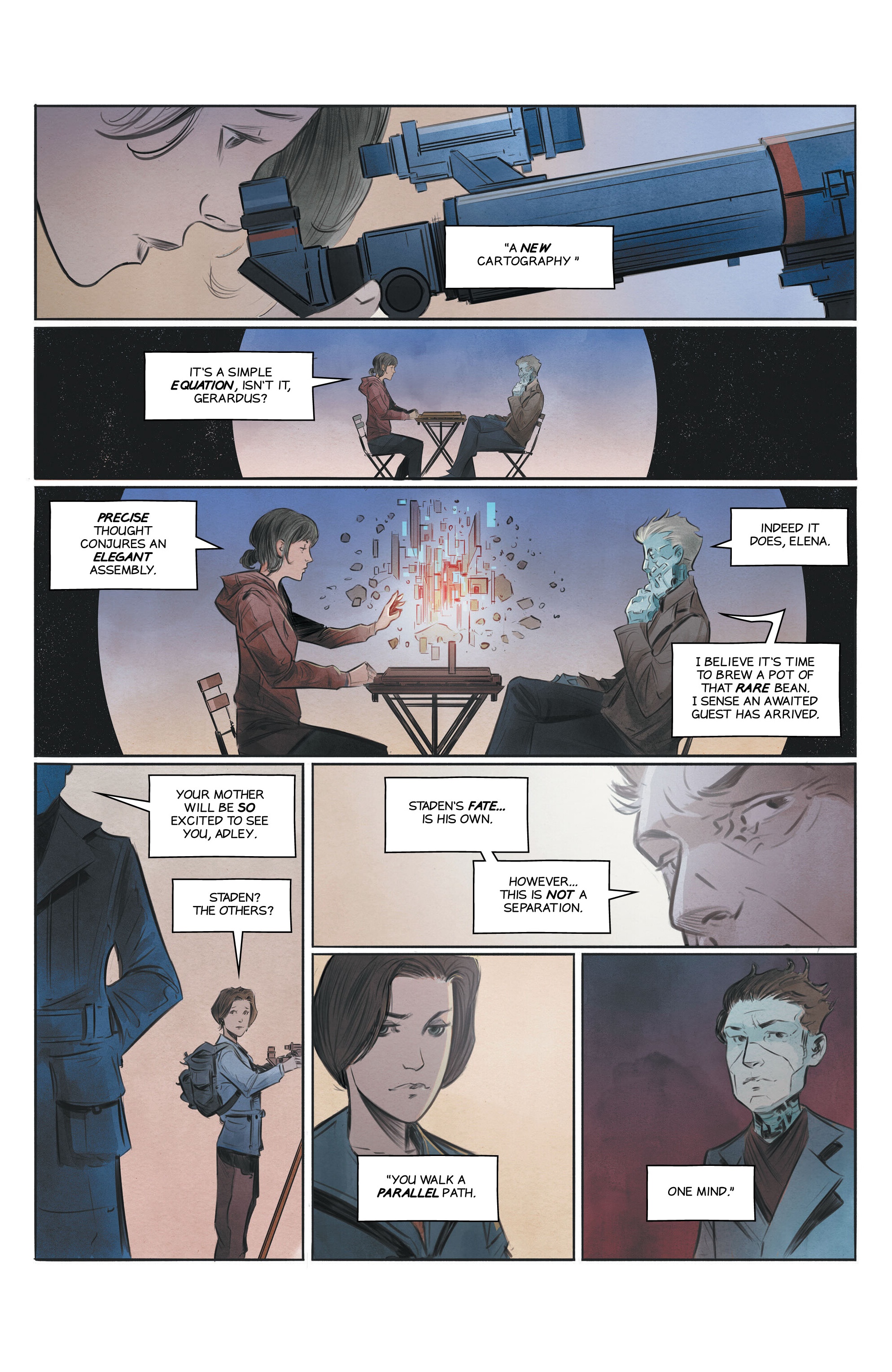Read online Hexagon Bridge comic -  Issue #5 - 31