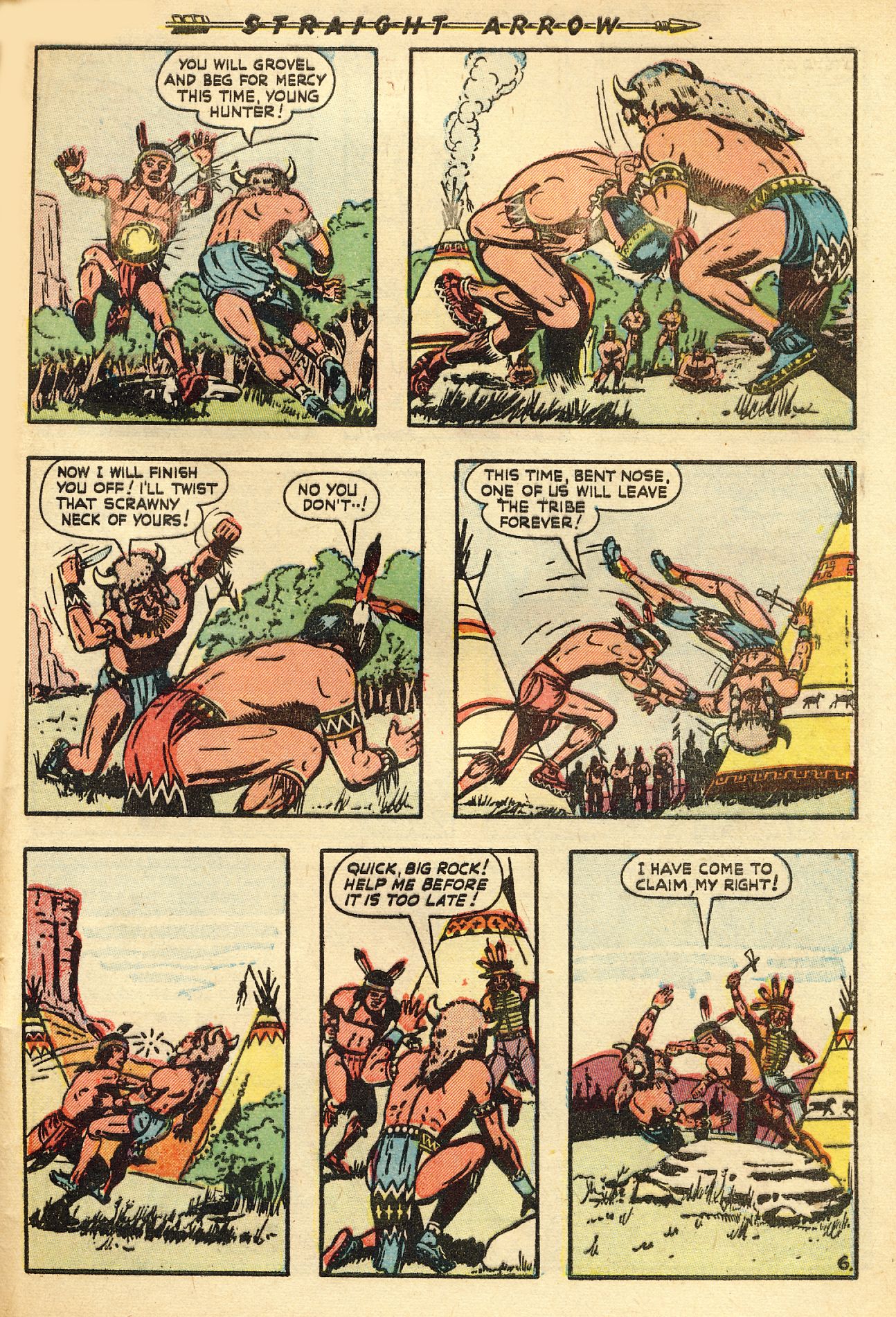 Read online Straight Arrow comic -  Issue #15 - 31