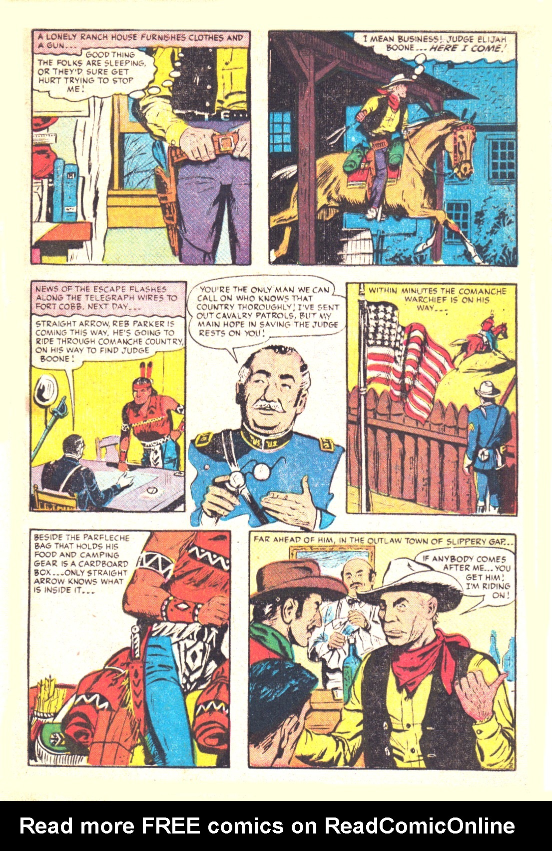 Read online Straight Arrow comic -  Issue #53 - 29