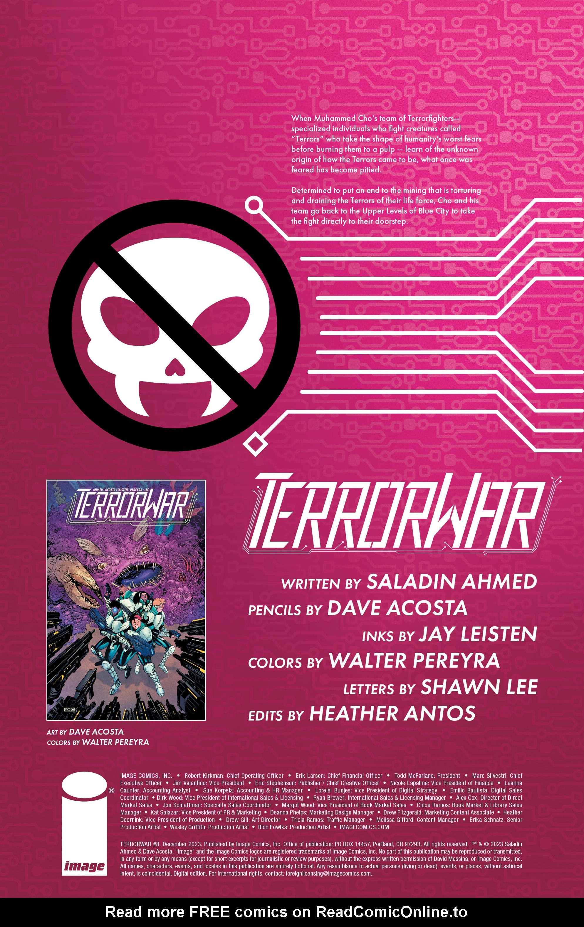 Read online Terrorwar comic -  Issue #8 - 2