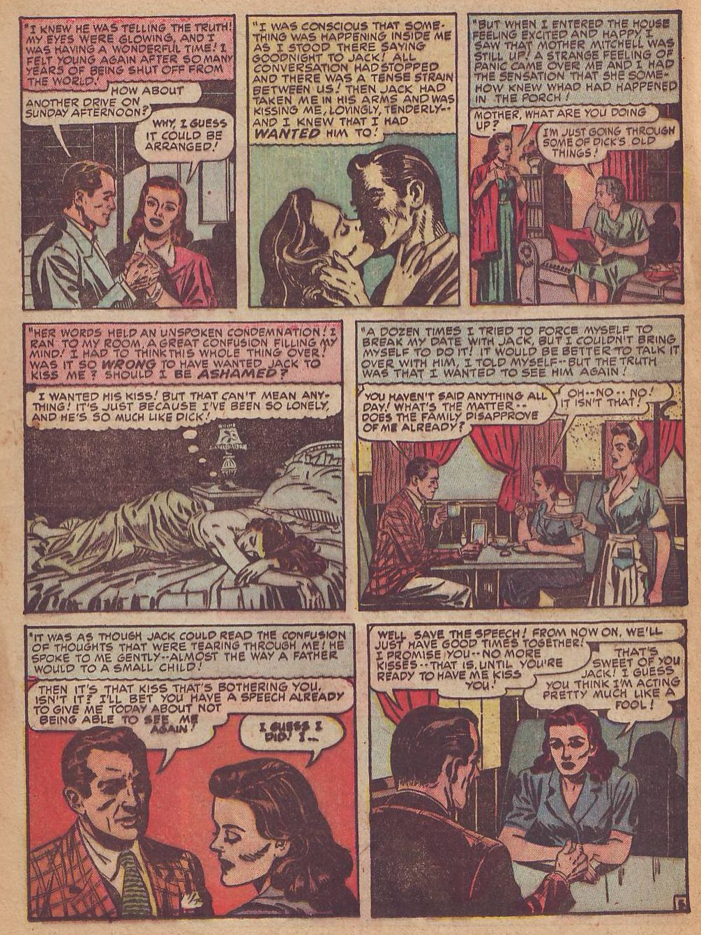 Read online Young Love (1949) comic -  Issue #4 - 7