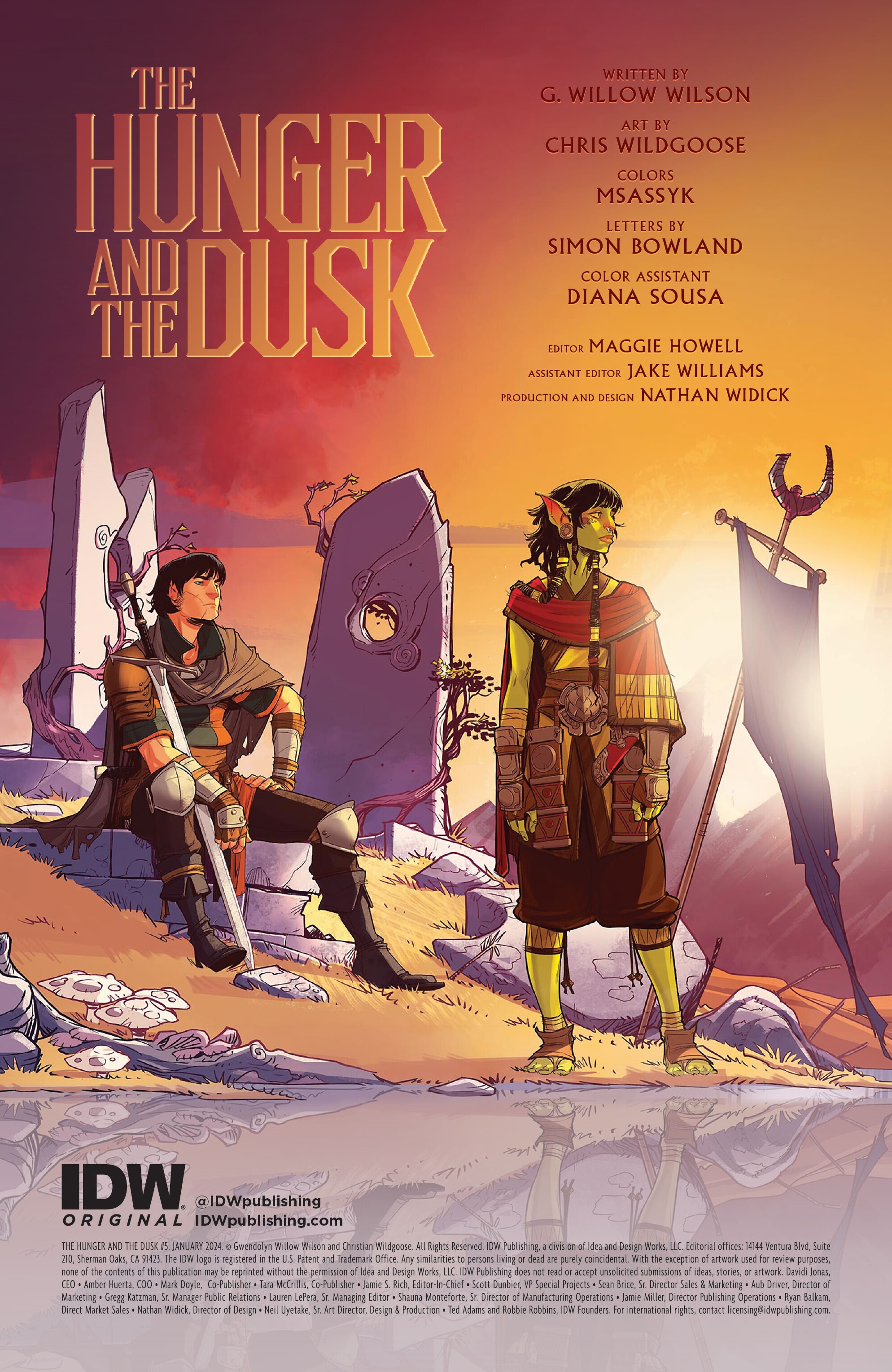 Read online The Hunger and the Dusk comic -  Issue #5 - 2