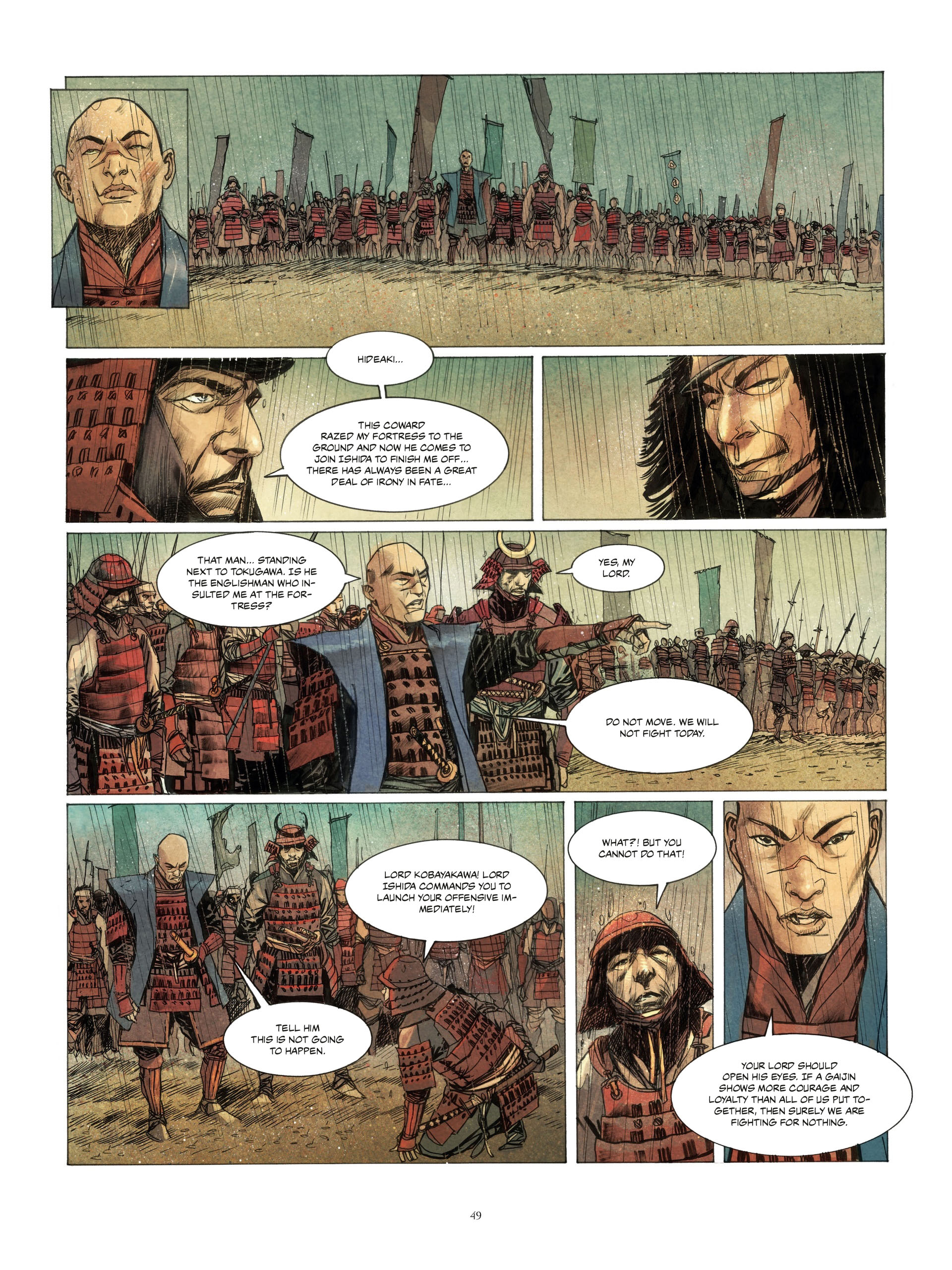 Read online William Adams, Samuraj comic -  Issue #2 - 49