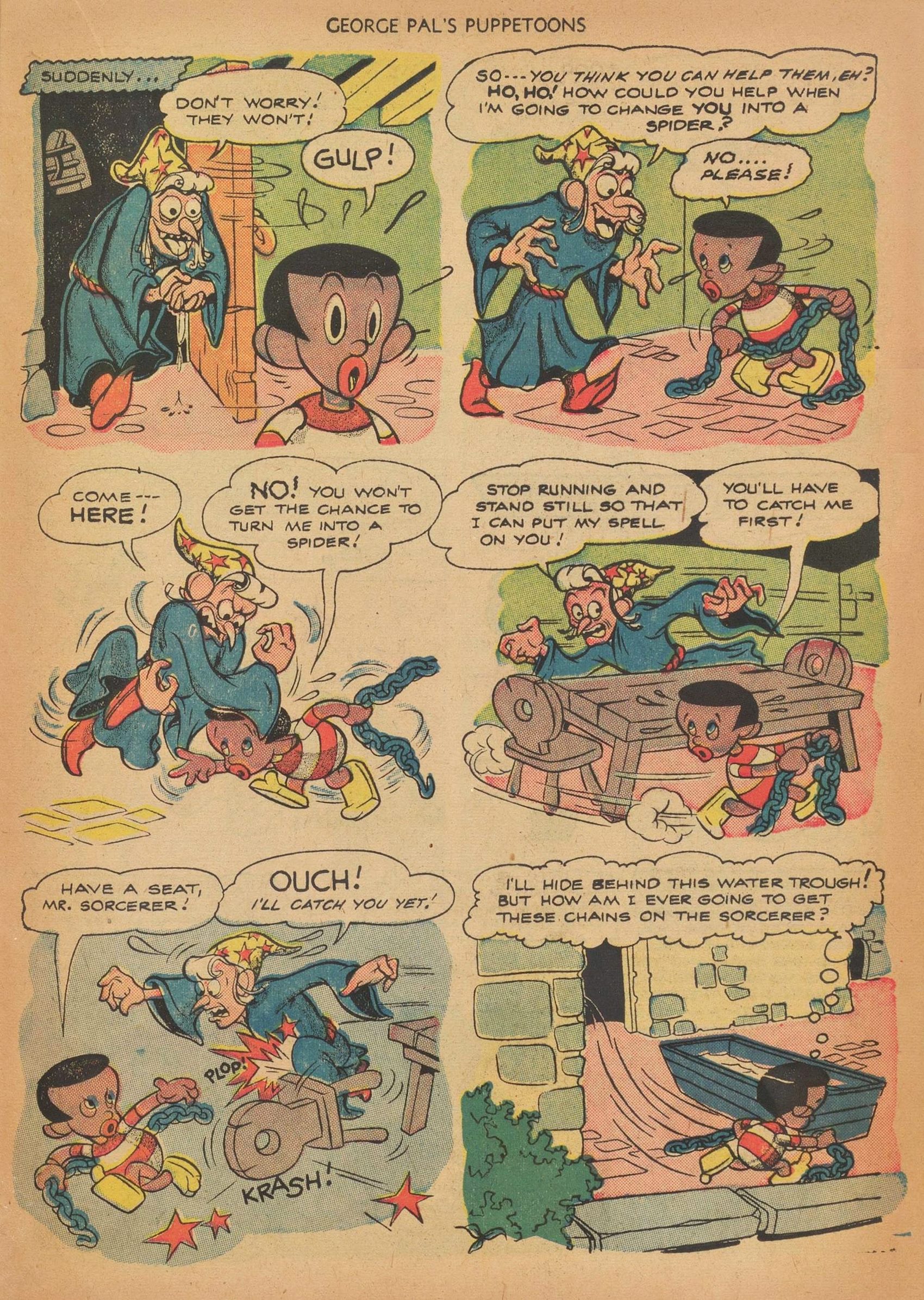 Read online George Pal's Puppetoons comic -  Issue #19 - 21