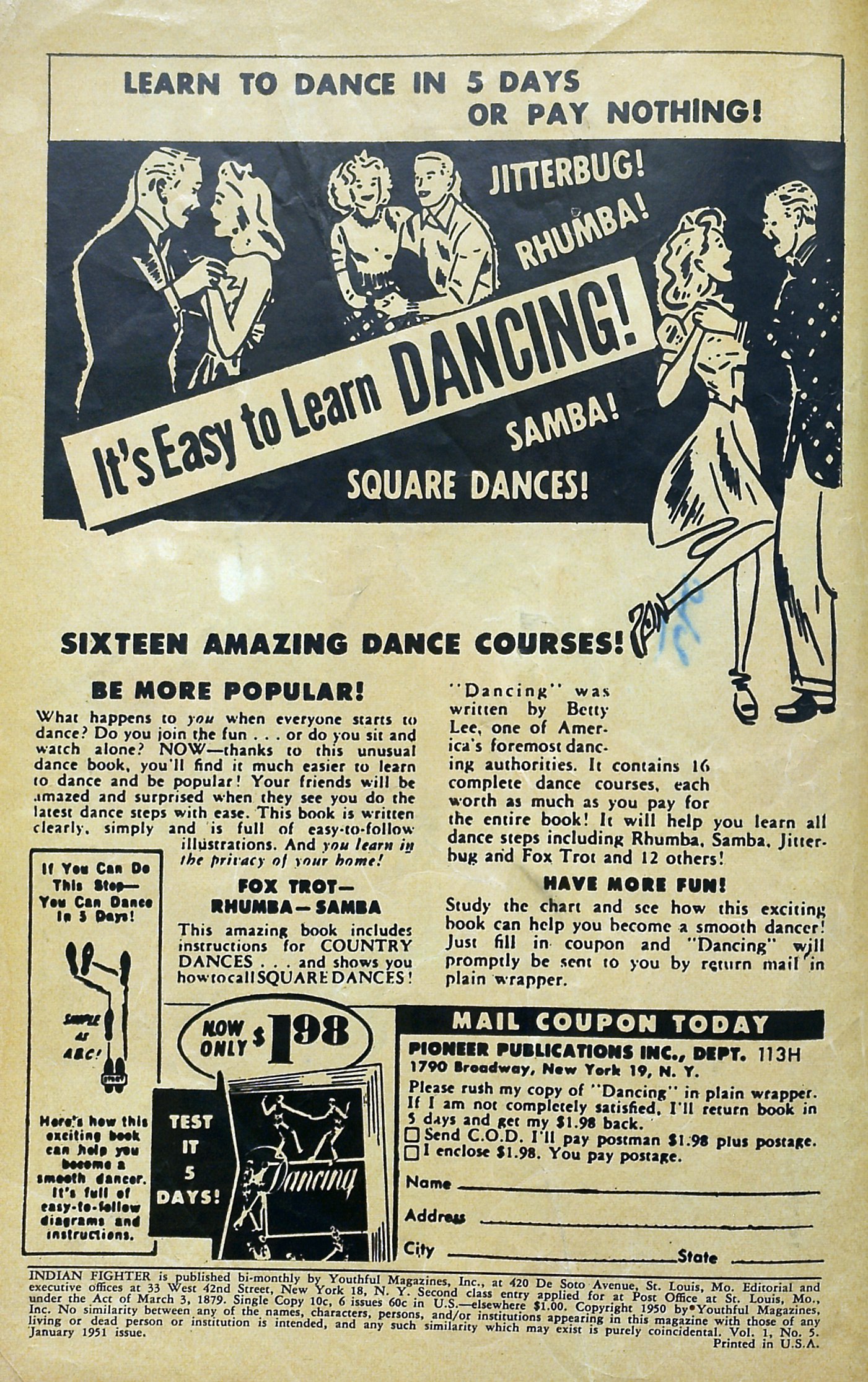 Read online Indian Fighter comic -  Issue #5 - 2