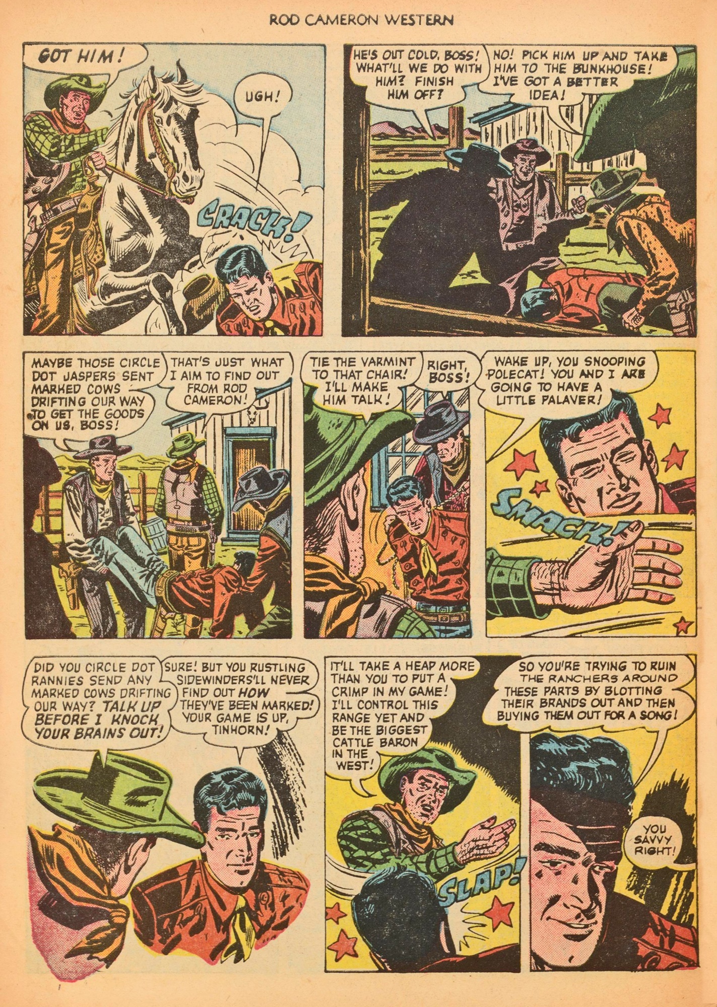 Read online Rod Cameron Western comic -  Issue #9 - 30