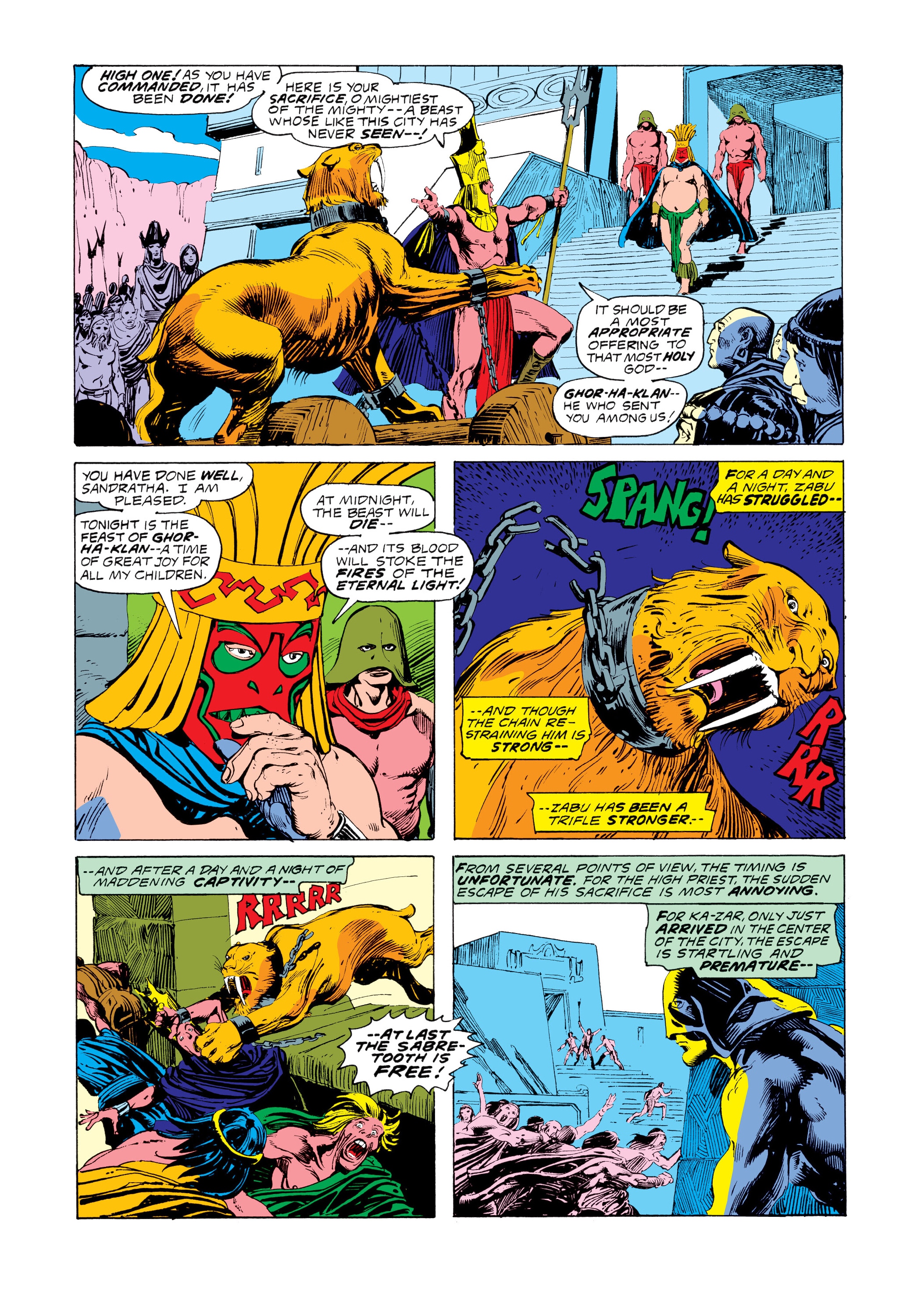 Read online Marvel Masterworks: Ka-Zar comic -  Issue # TPB 3 (Part 1) - 54