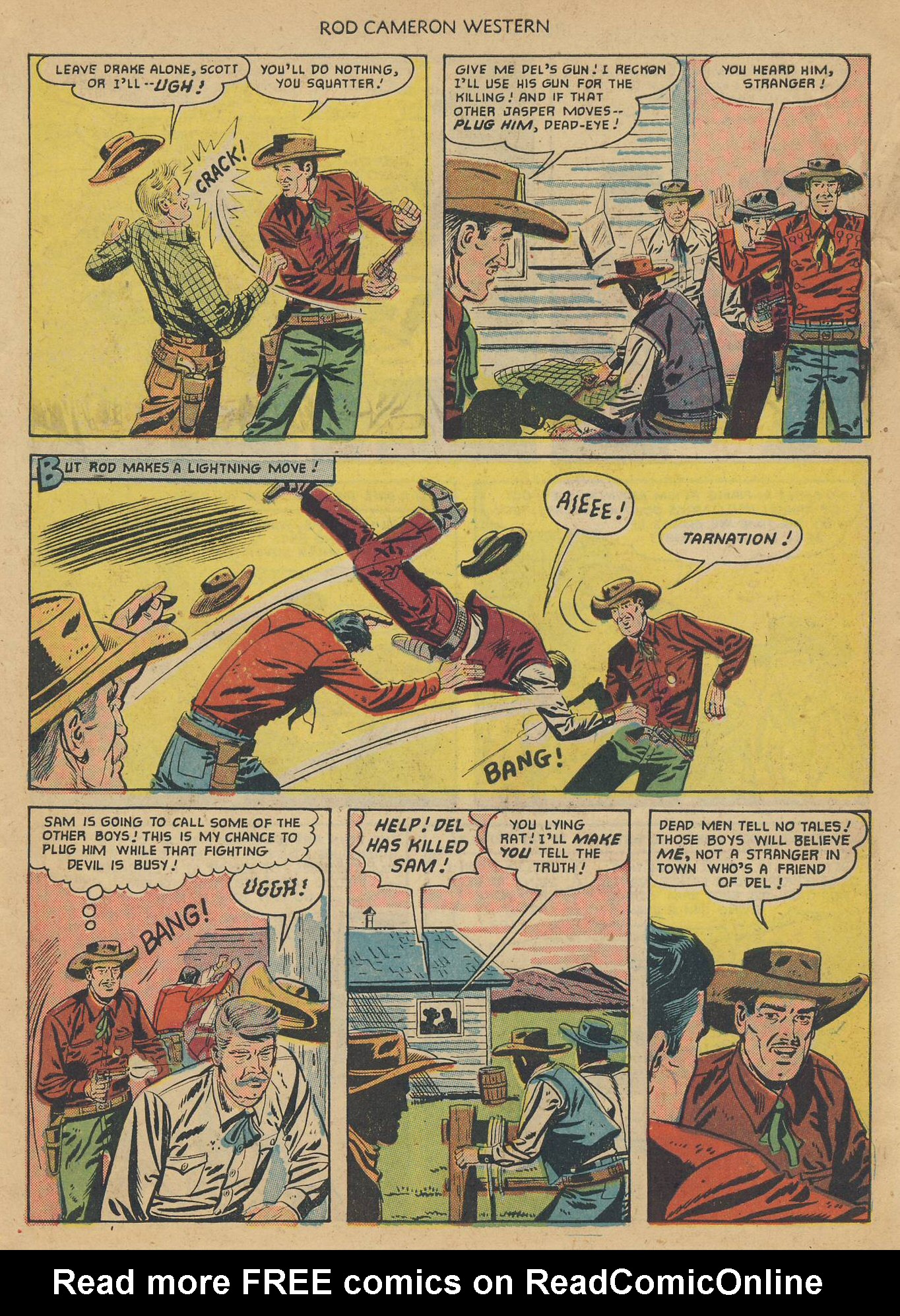 Read online Rod Cameron Western comic -  Issue #11 - 31