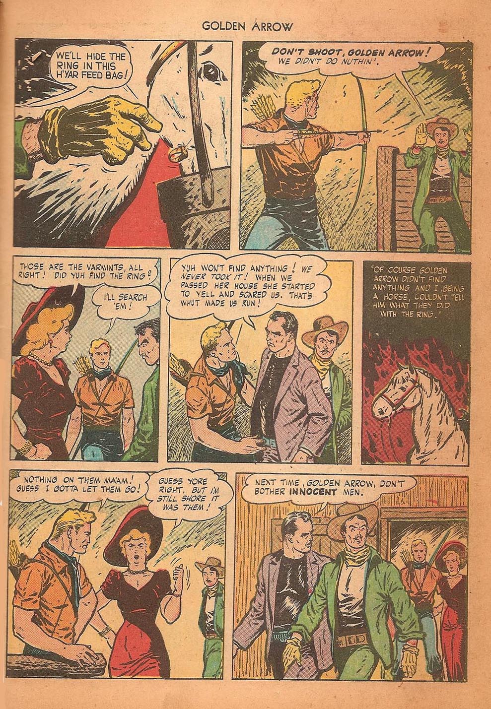 Read online Golden Arrow comic -  Issue #5 - 43