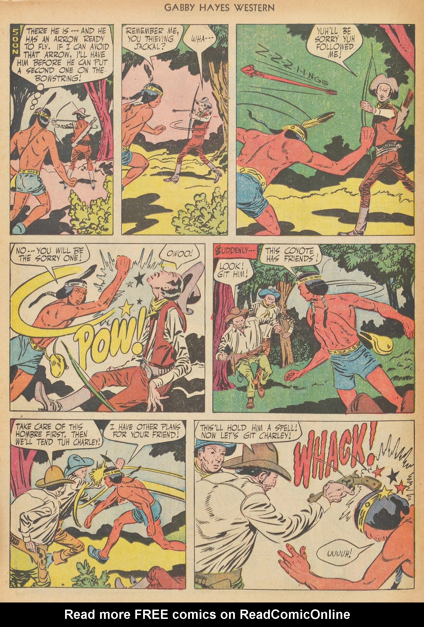 Read online Gabby Hayes Western comic -  Issue #31 - 20