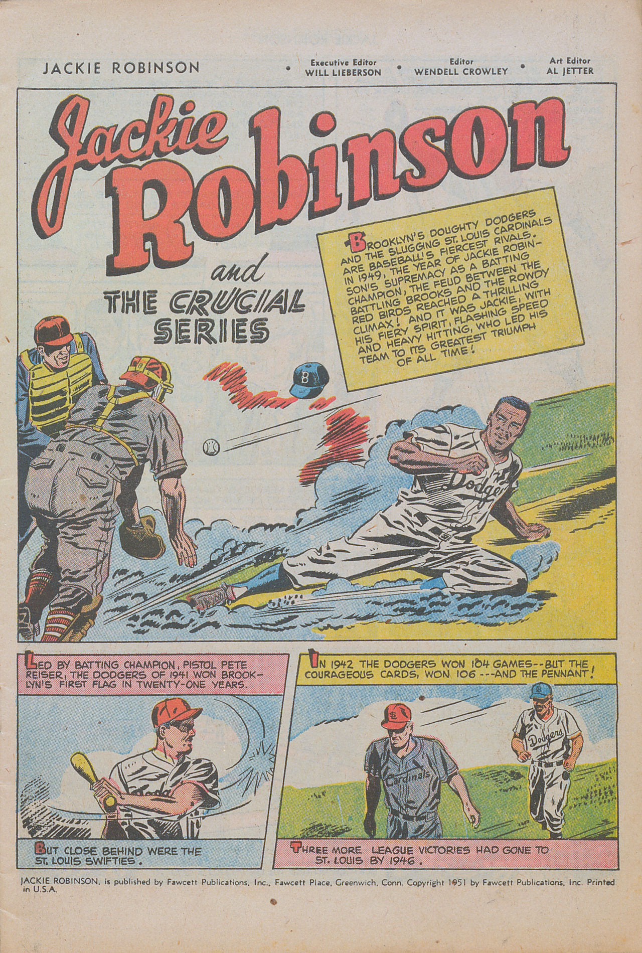 Read online Jackie Robinson comic -  Issue #5 - 3