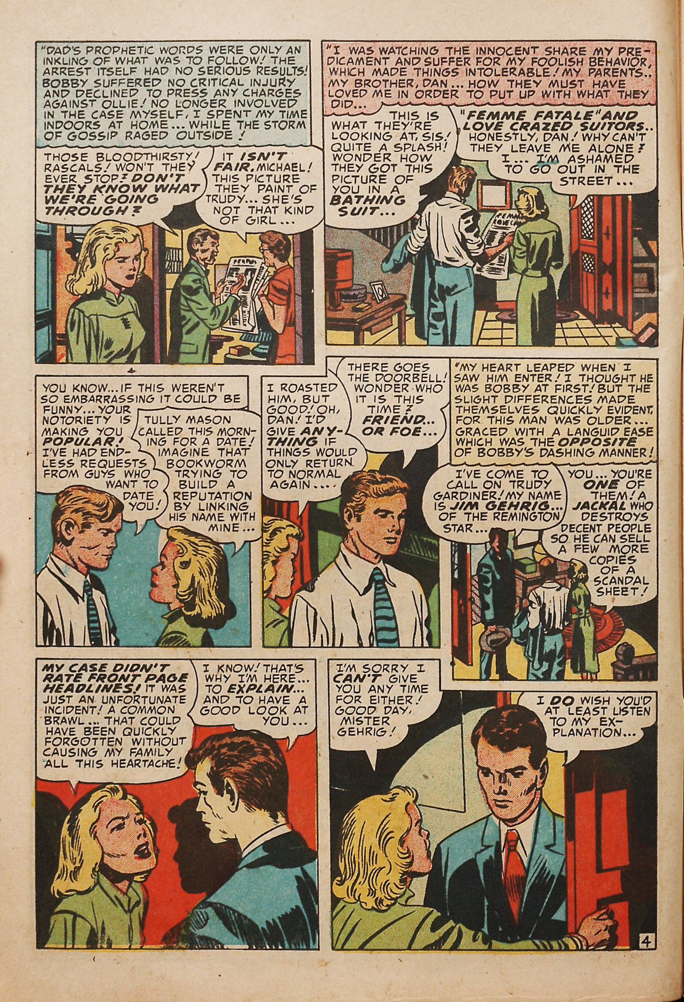 Read online Young Love (1949) comic -  Issue #46 - 6