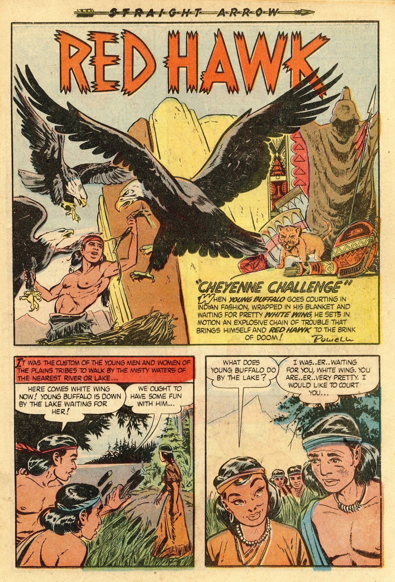 Read online Straight Arrow comic -  Issue #8 - 19