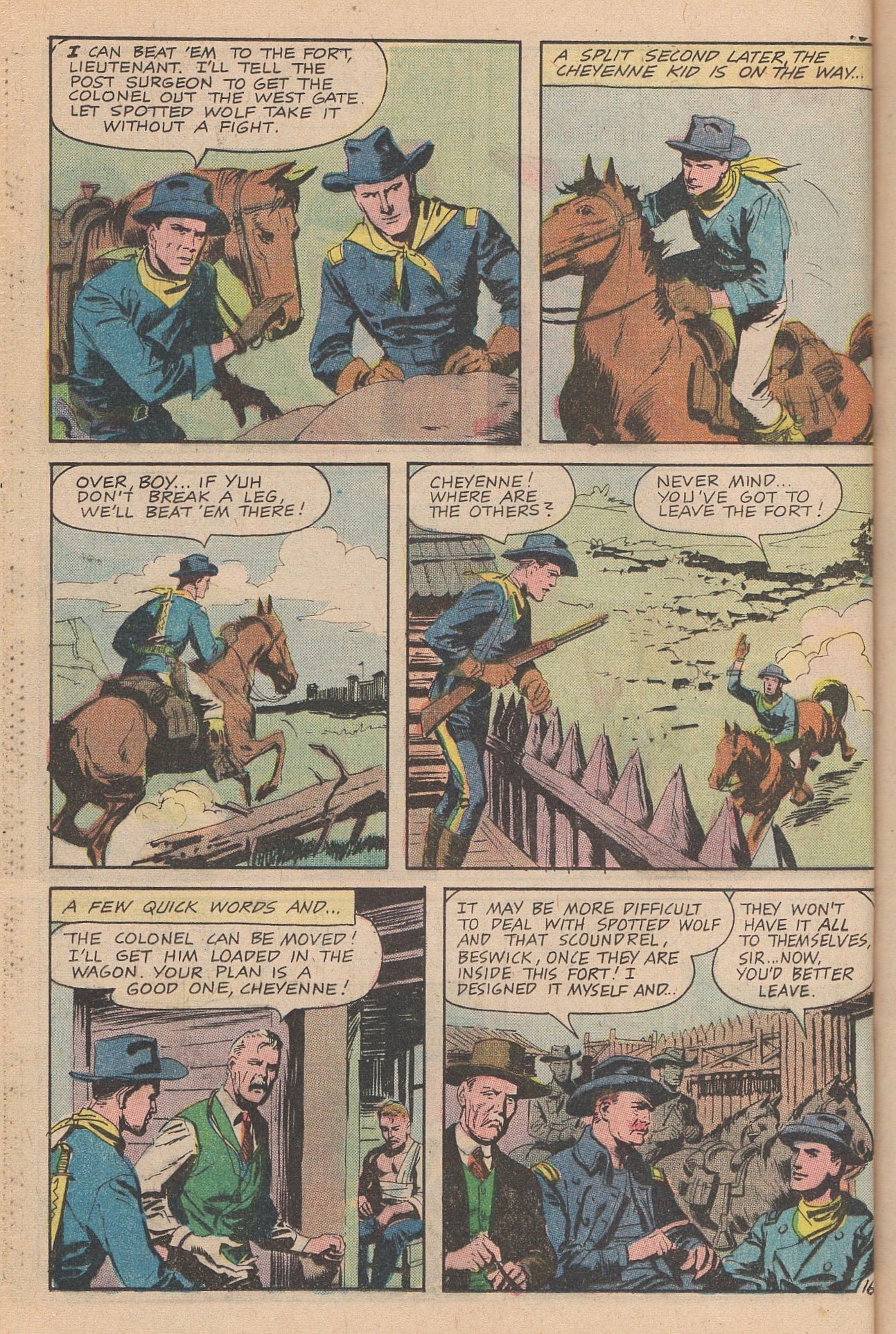 Read online Cheyenne Kid comic -  Issue #66 - 30