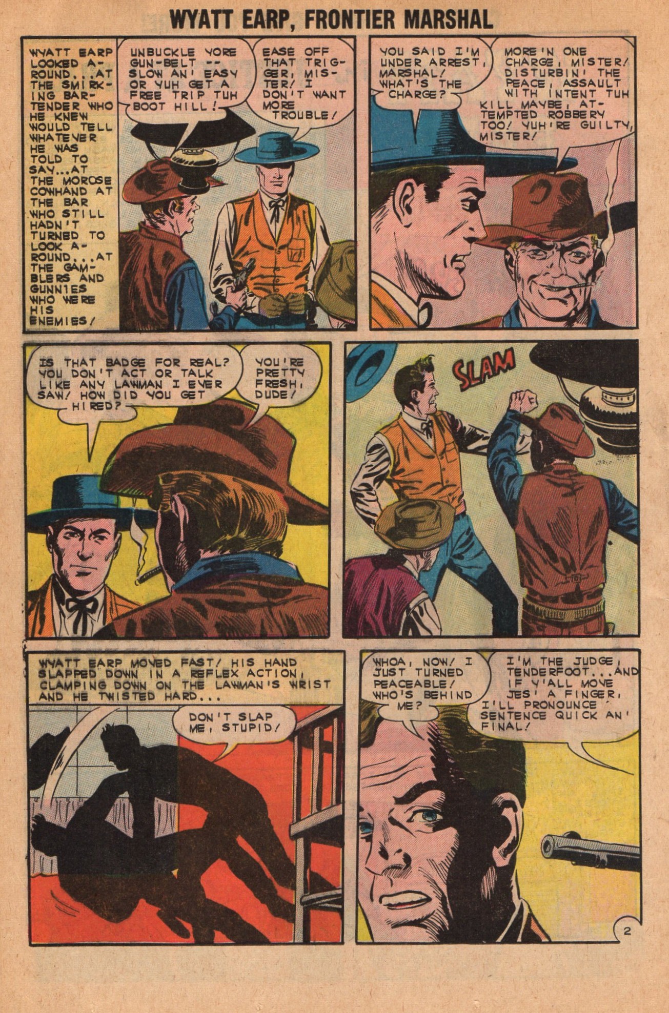 Read online Wyatt Earp Frontier Marshal comic -  Issue #45 - 12