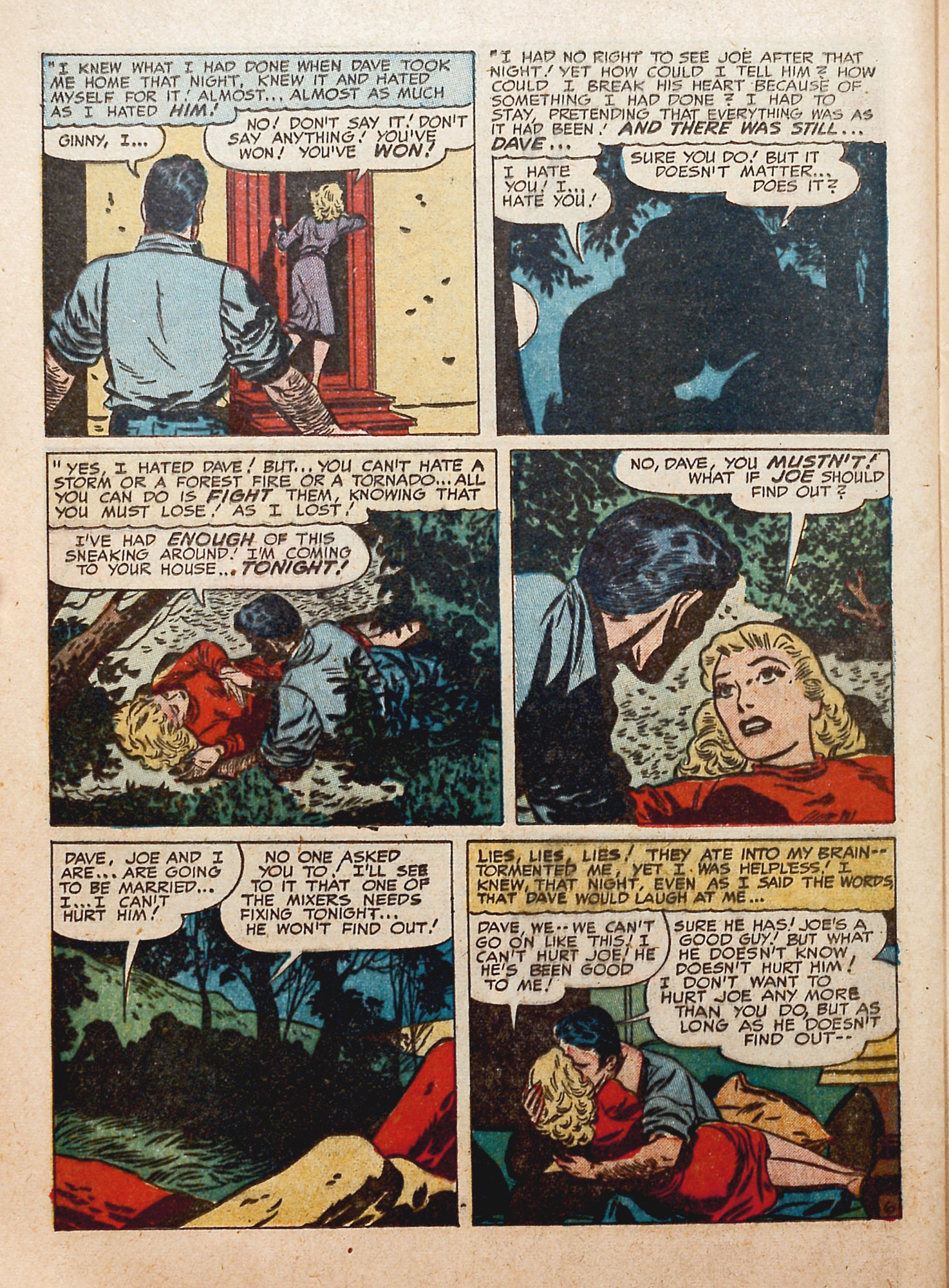 Read online Young Love (1949) comic -  Issue #10 - 46