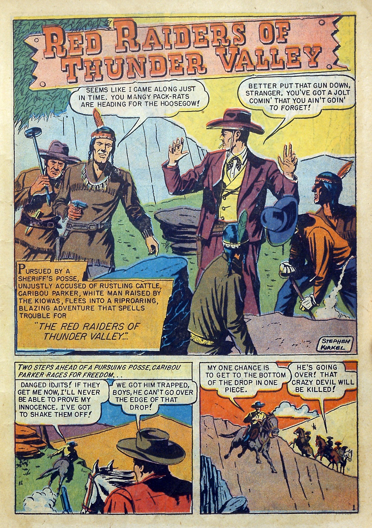 Read online Indian Fighter comic -  Issue #5 - 11