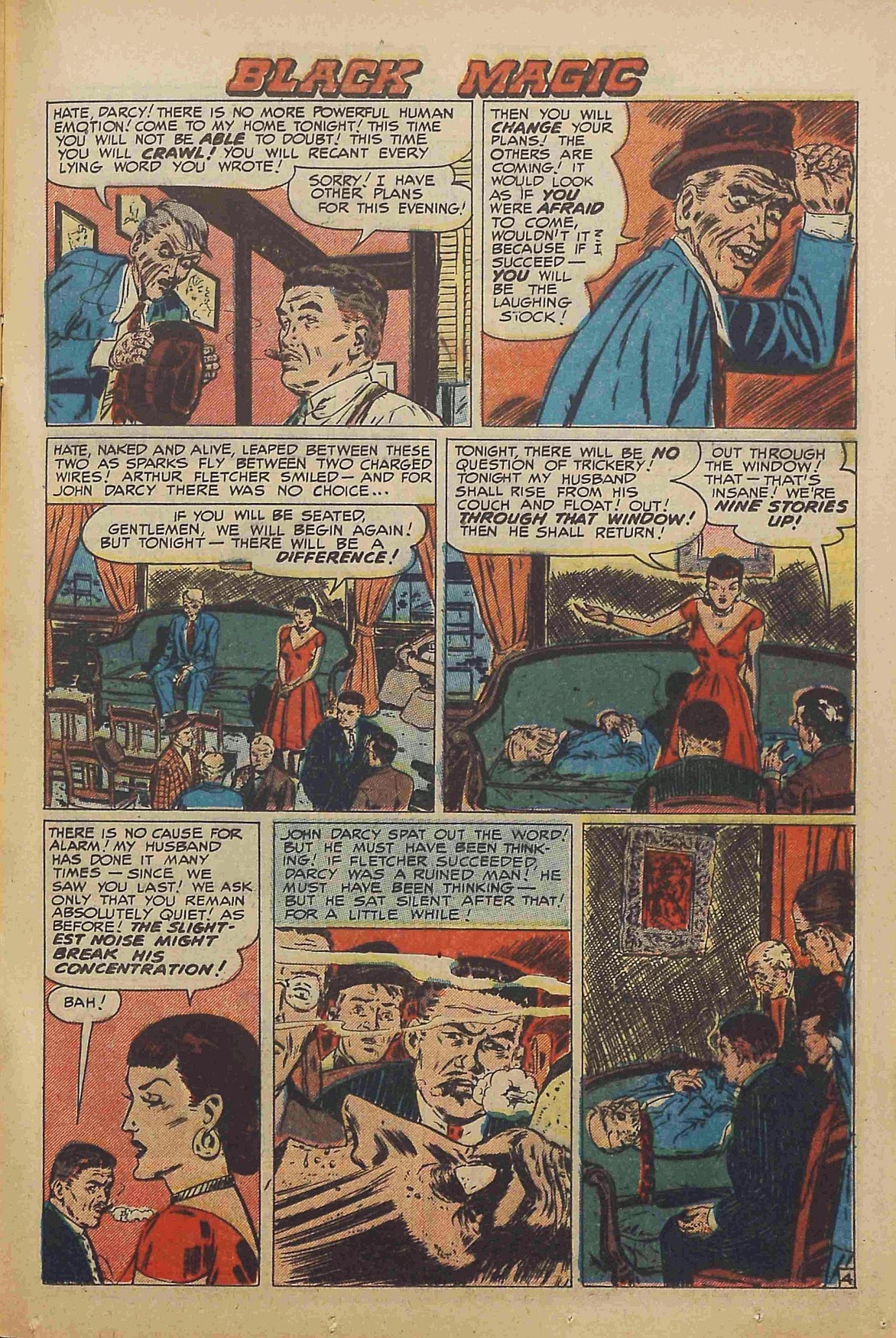 Read online Black Magic (1950) comic -  Issue #22 - 17