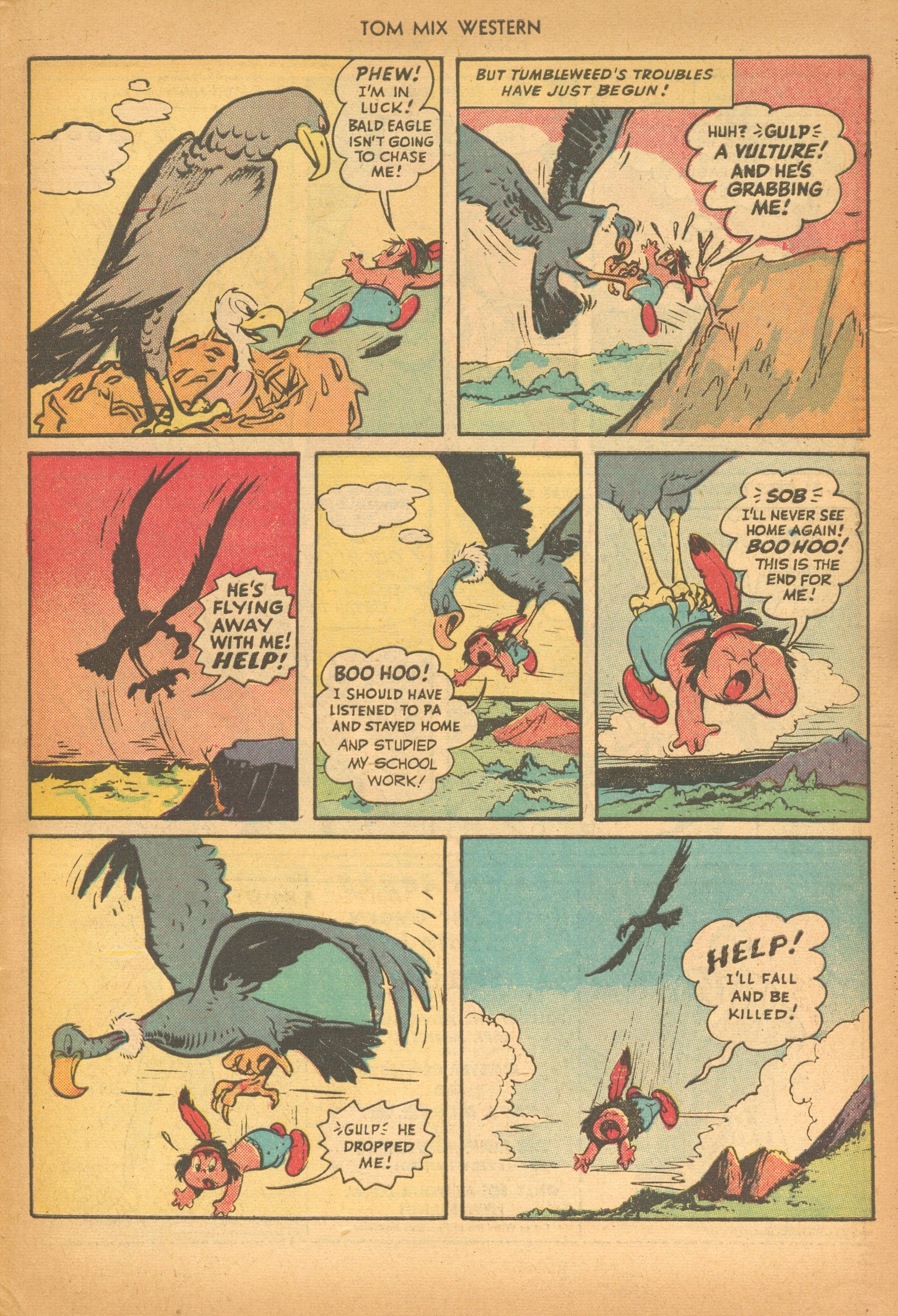 Read online Tom Mix Western (1948) comic -  Issue #18 - 31