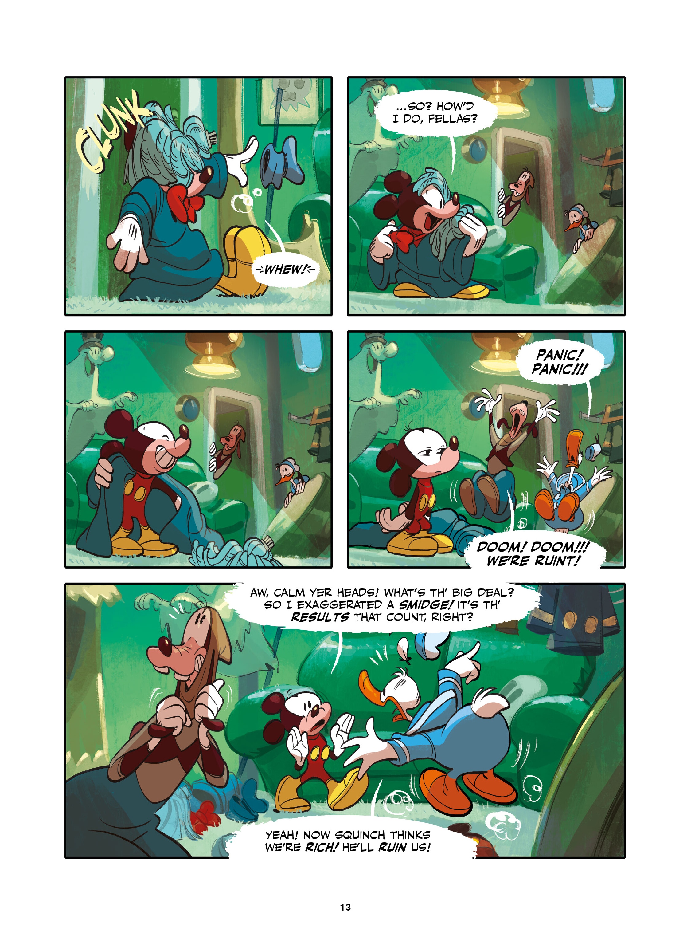 Read online Disney Once Upon a Mouse… In the Future comic -  Issue # TPB (Part 1) - 14