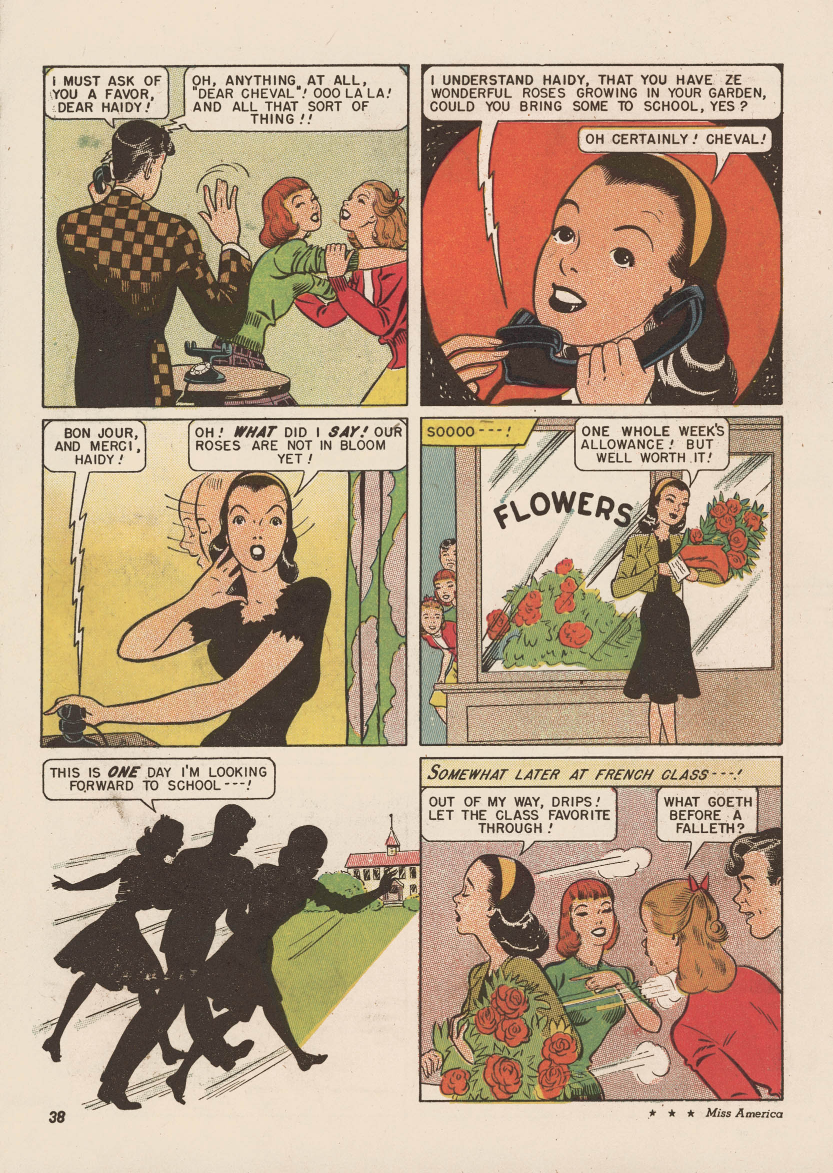 Read online Miss America Magazine comic -  Issue #29 - 32