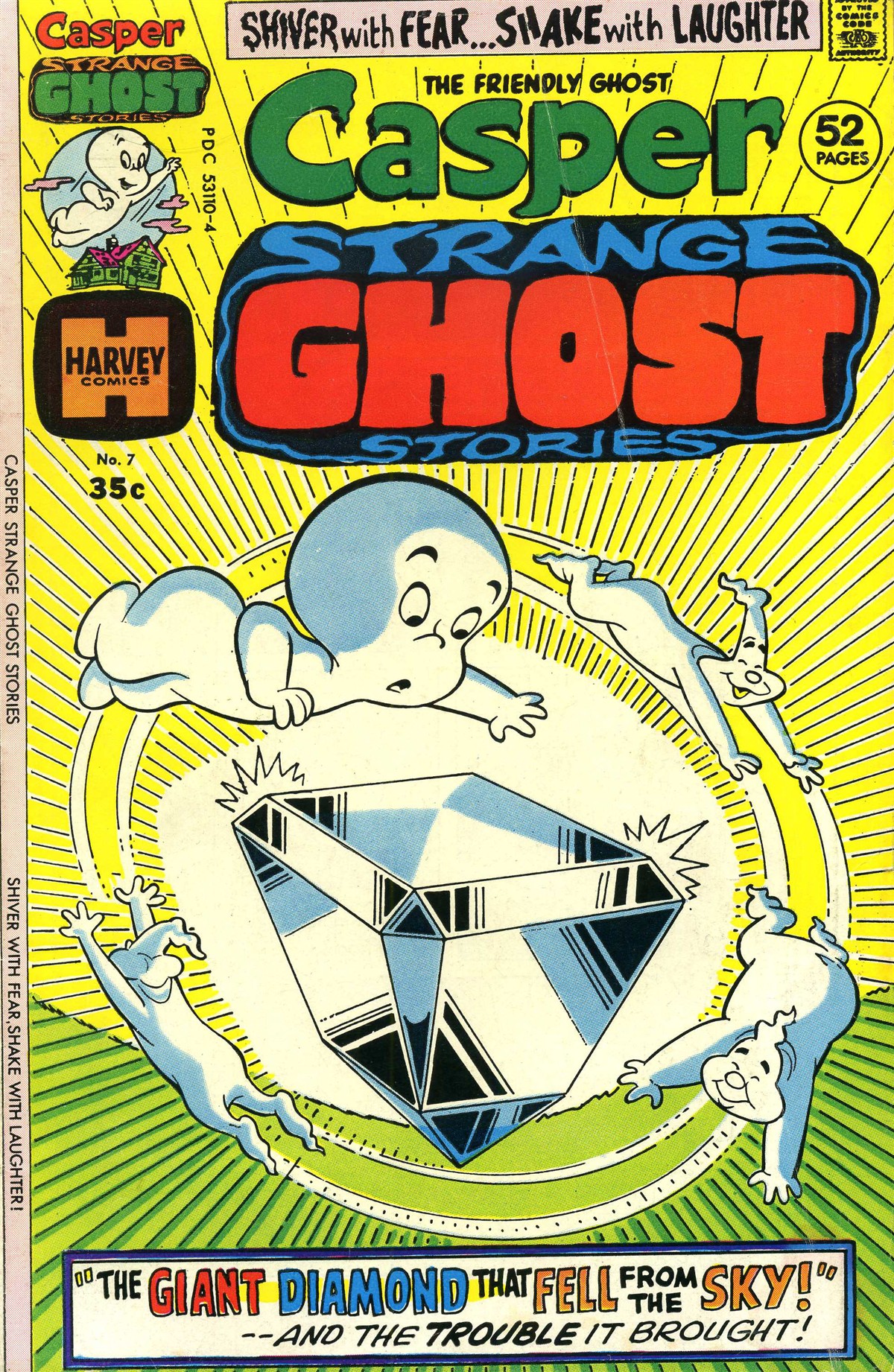 Read online Casper Strange Ghost Stories comic -  Issue #7 - 1