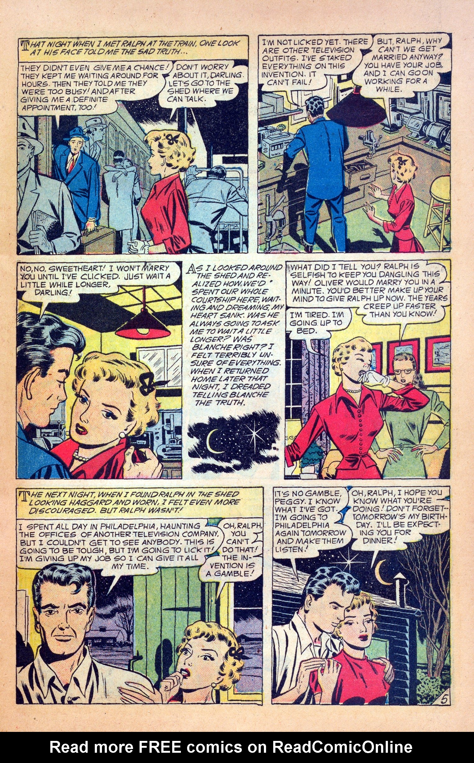 Read online Revealing Romances comic -  Issue #5 - 7