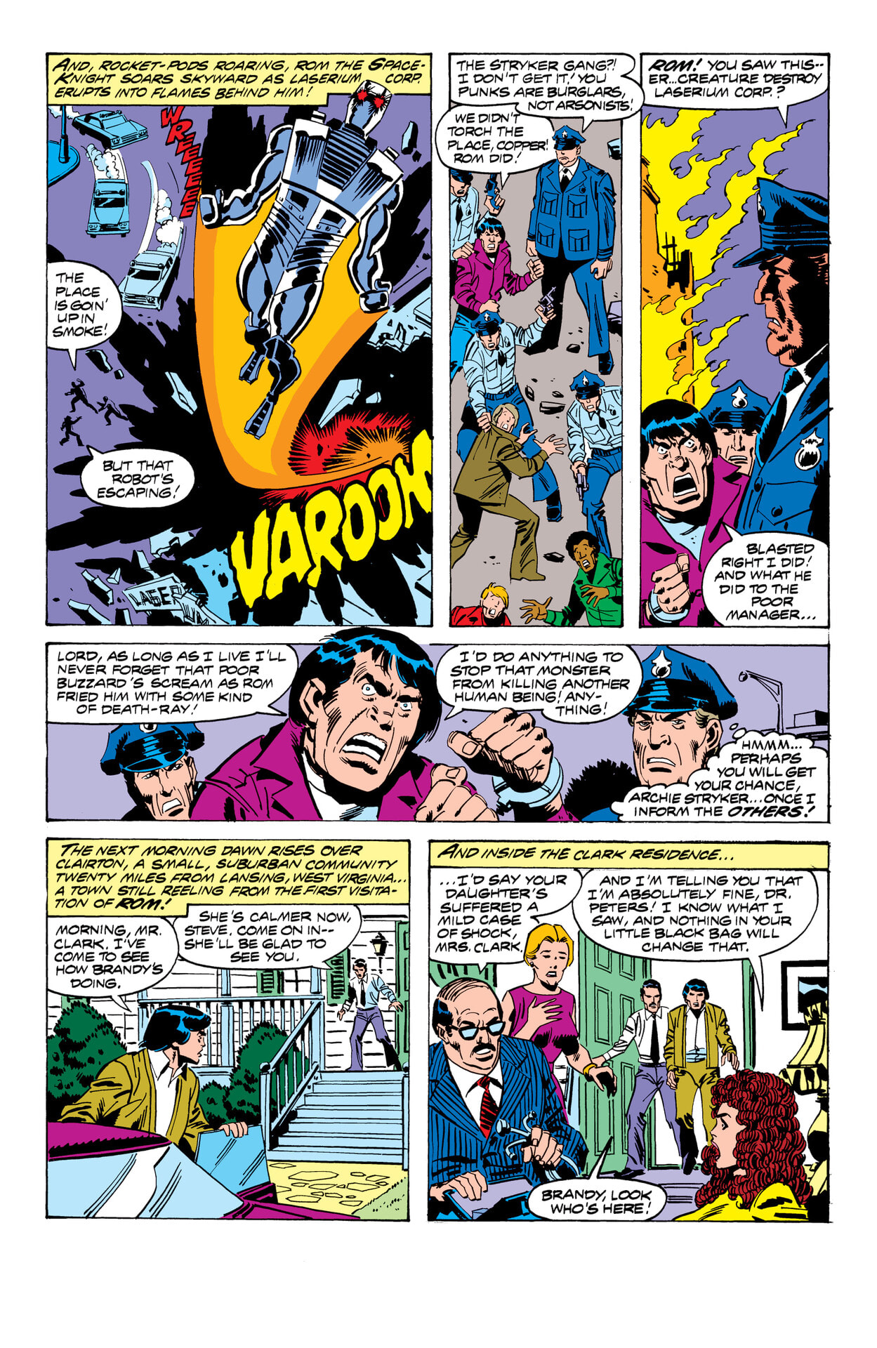 Read online Rom: The Original Marvel Years Omnibus comic -  Issue # TPB (Part 1) - 39