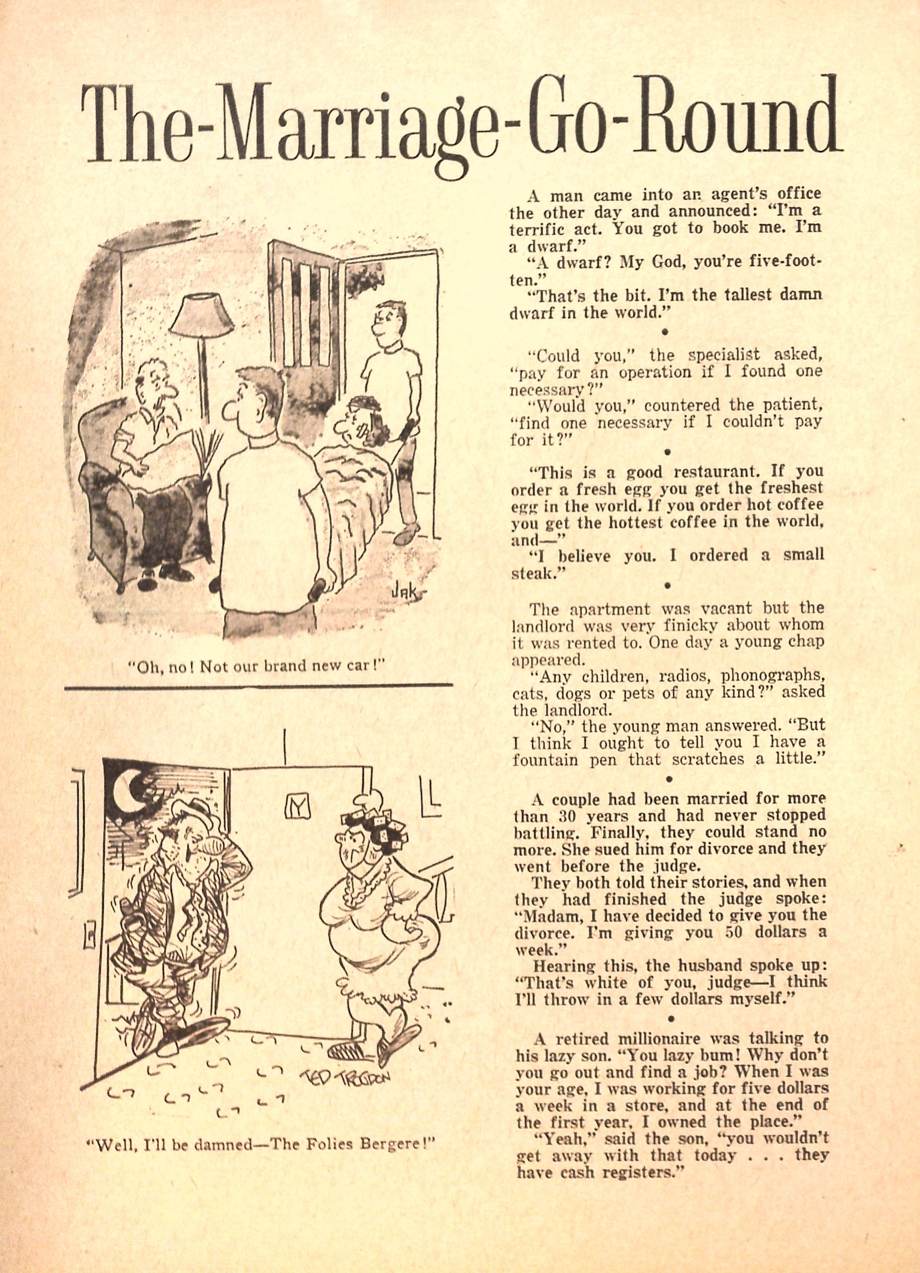 Read online Cartoons and Gags comic -  Issue #37 - 44