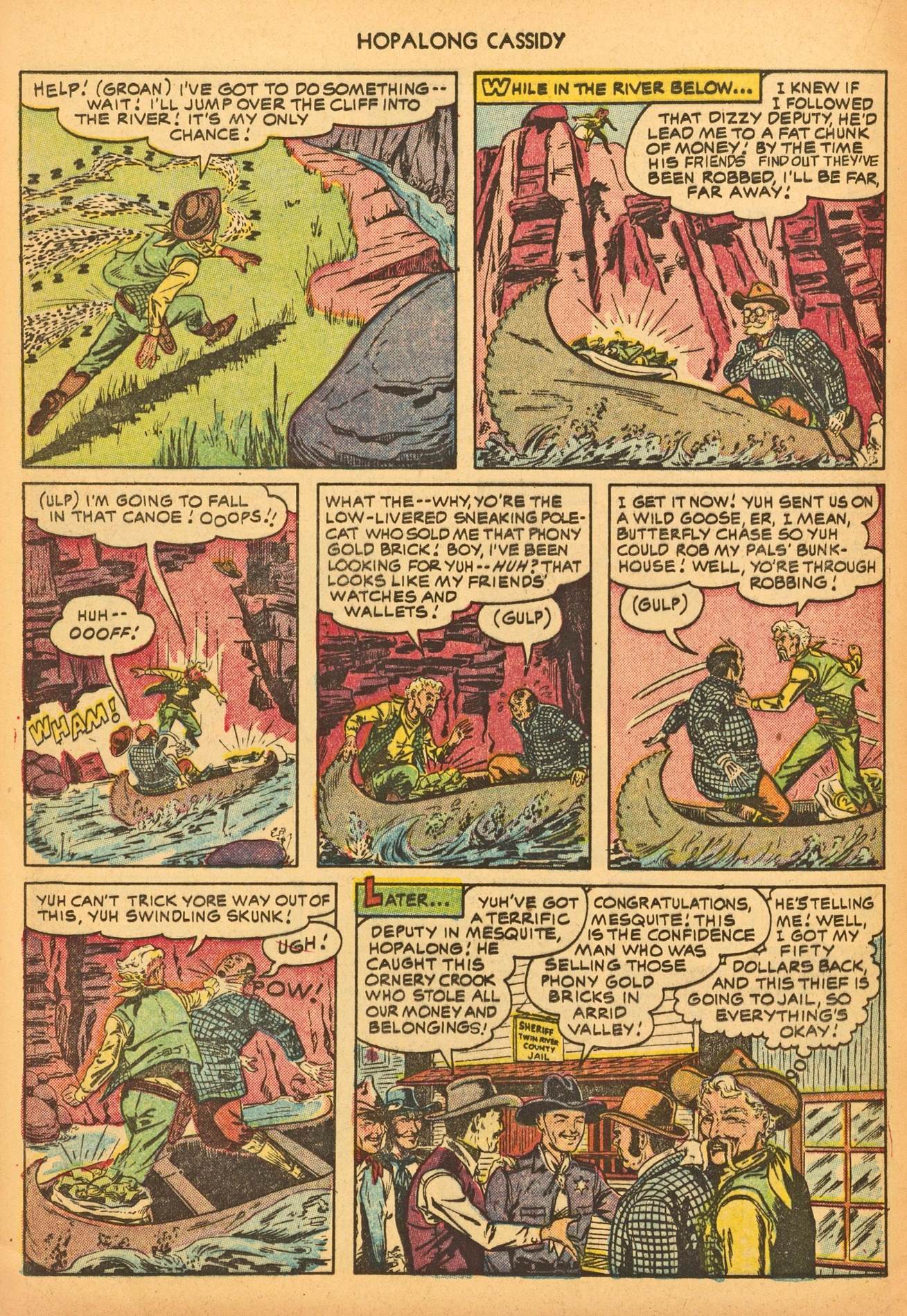 Read online Hopalong Cassidy comic -  Issue #61 - 20
