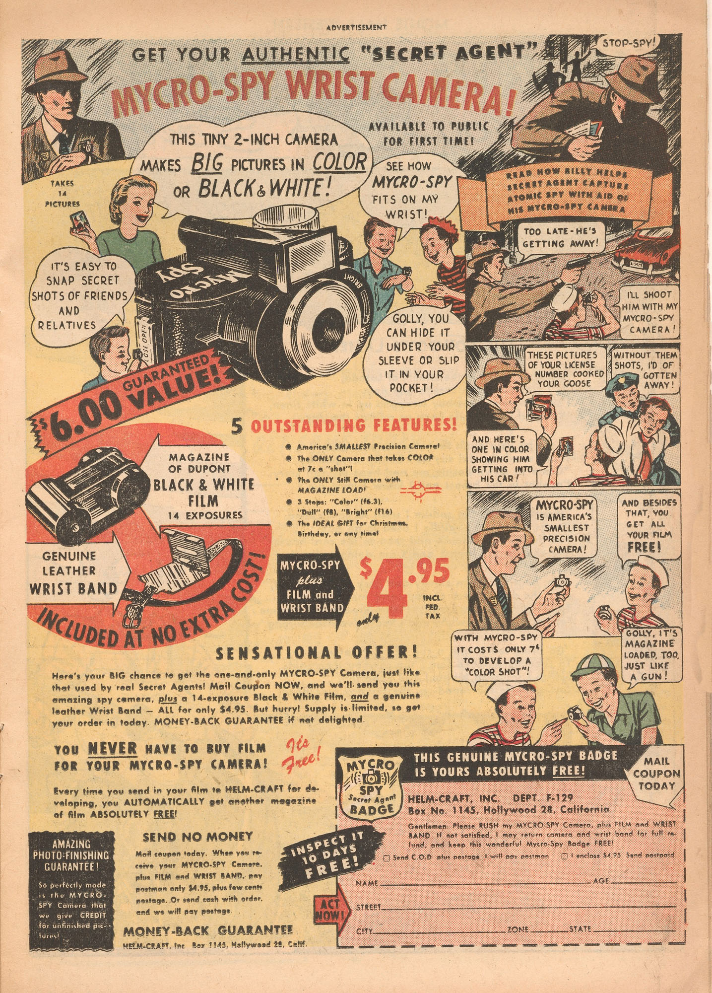 Read online Monte Hale Western comic -  Issue #43 - 23