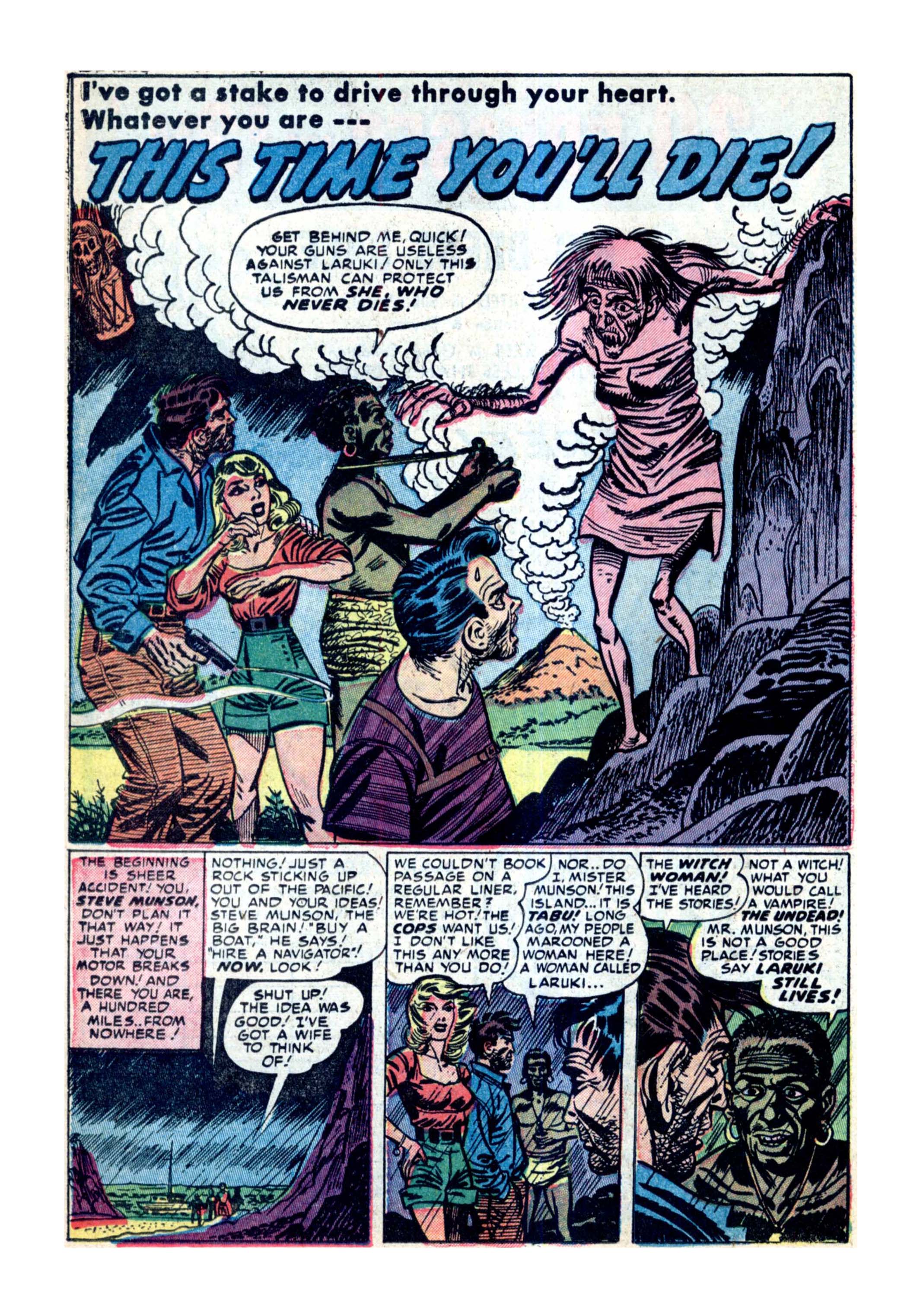 Read online Black Magic (1950) comic -  Issue #33 - 14