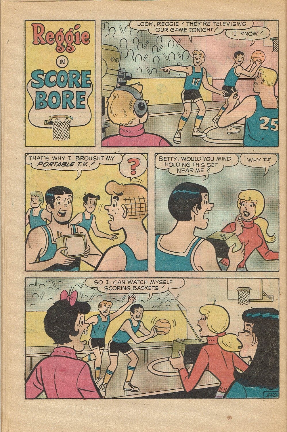 Read online Reggie's Wise Guy Jokes comic -  Issue #34 - 21