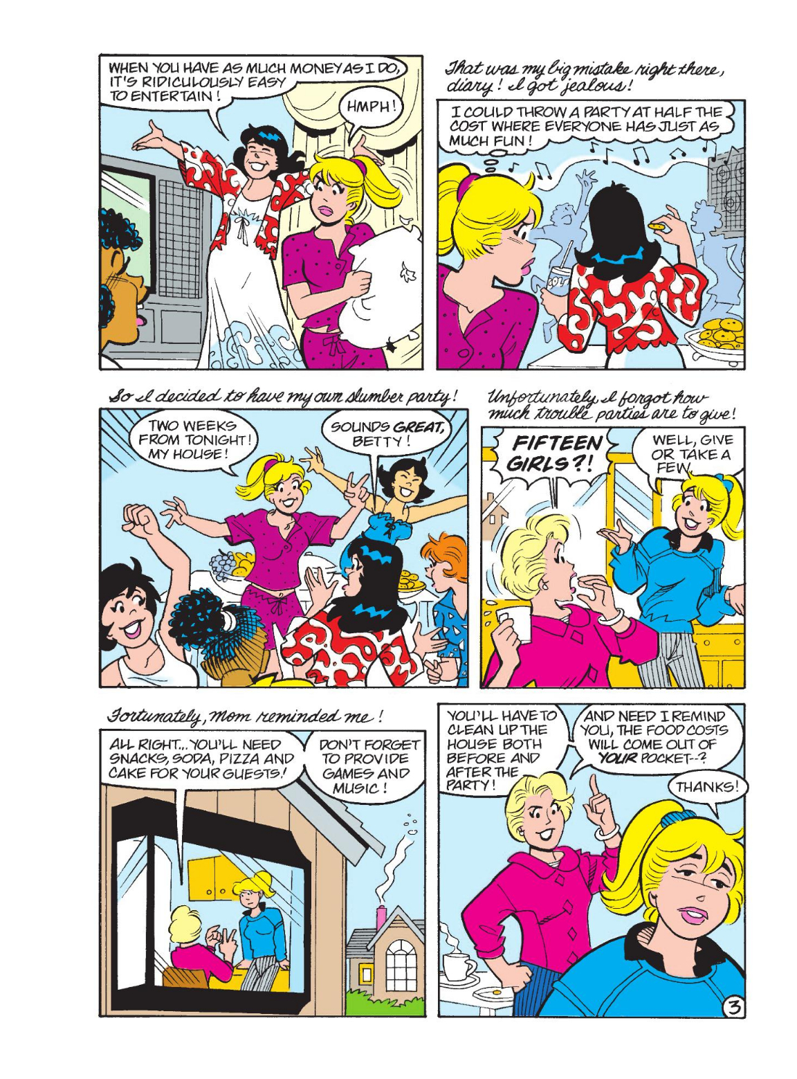 Read online World of Betty & Veronica Digest comic -  Issue #31 - 133
