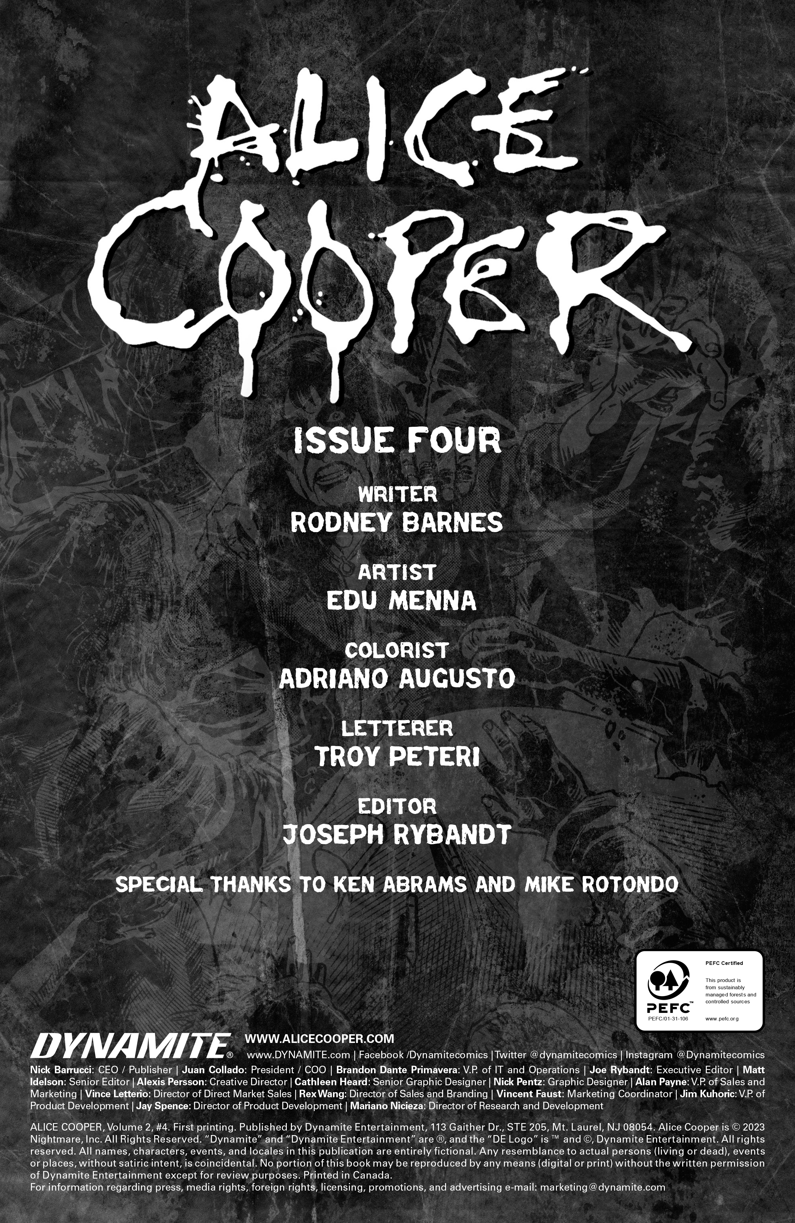 Read online Alice Cooper (2023) comic -  Issue #4 - 4