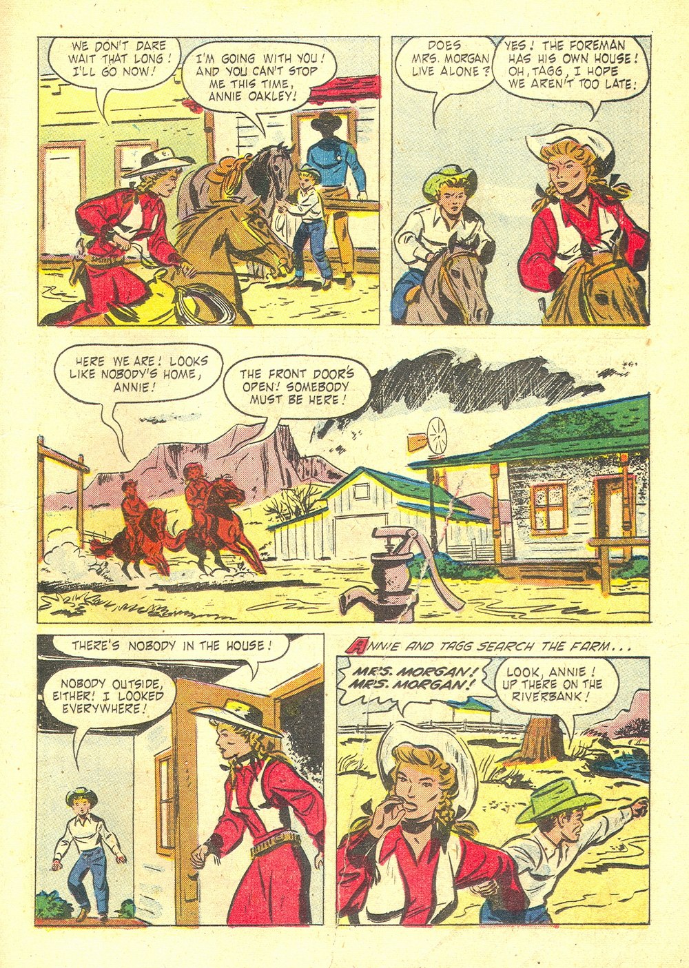 Read online Annie Oakley & Tagg comic -  Issue #5 - 13