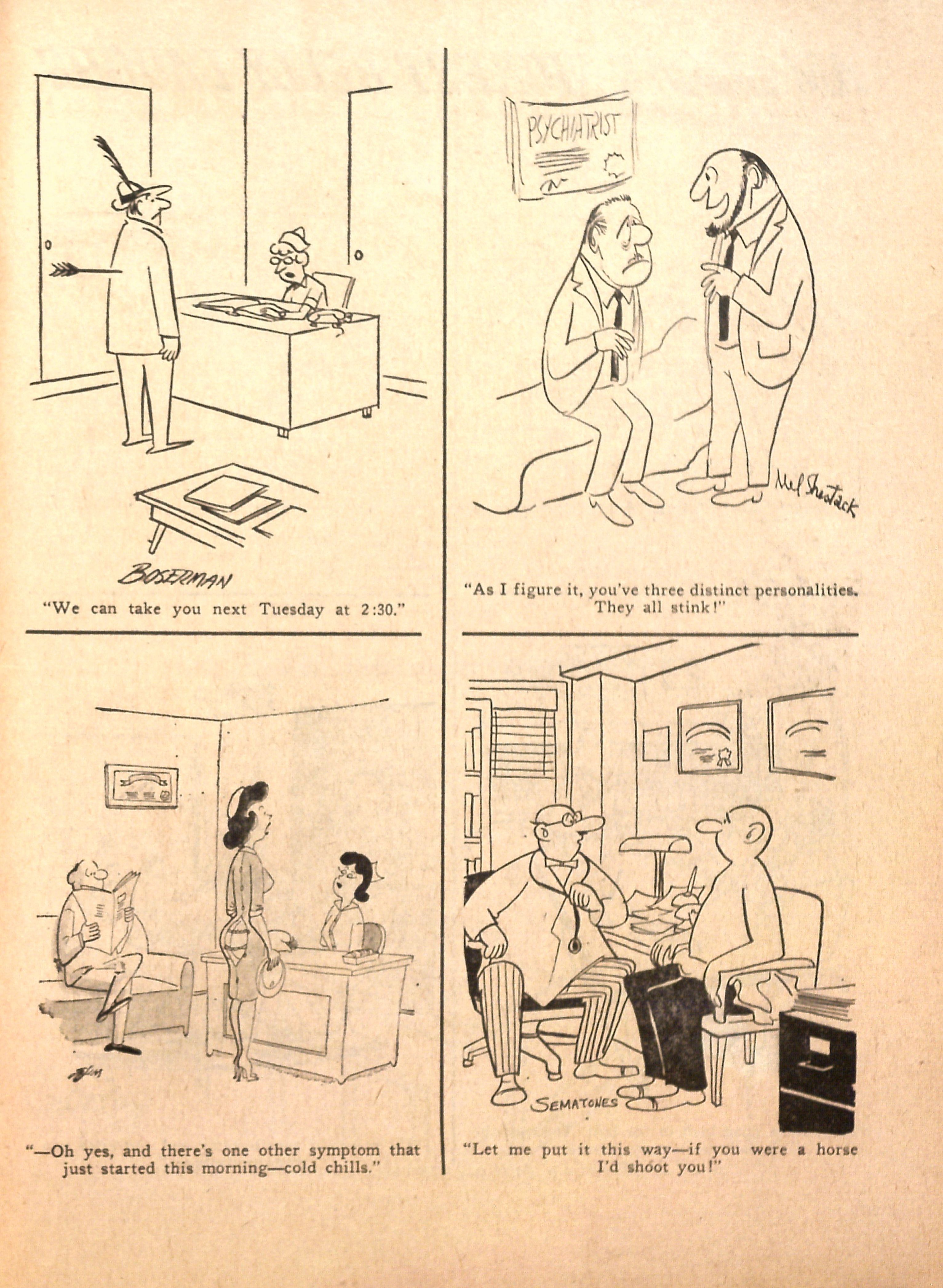 Read online Cartoons and Gags comic -  Issue #40 - 43