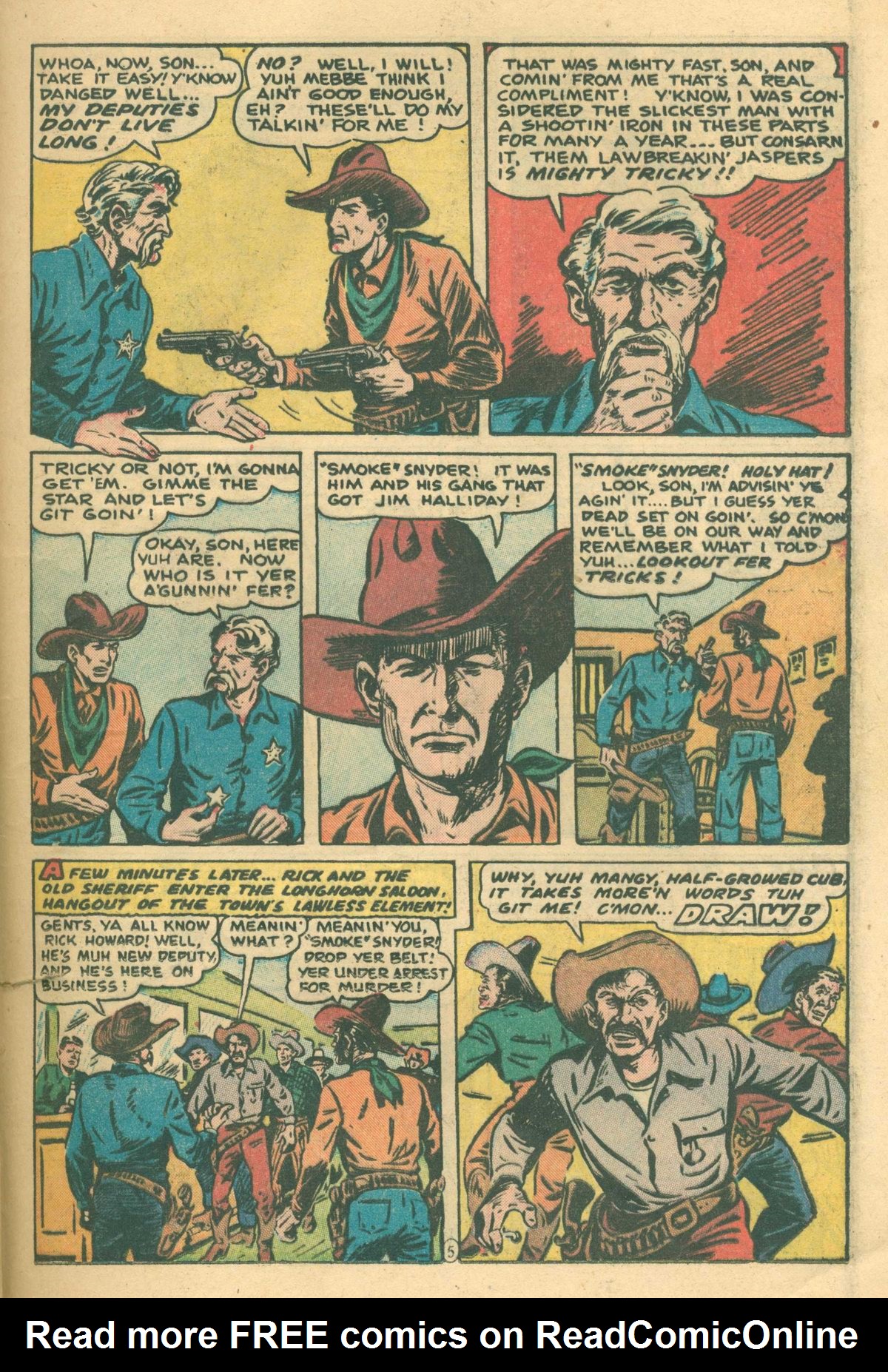 Read online Exciting Comics comic -  Issue #62 - 37