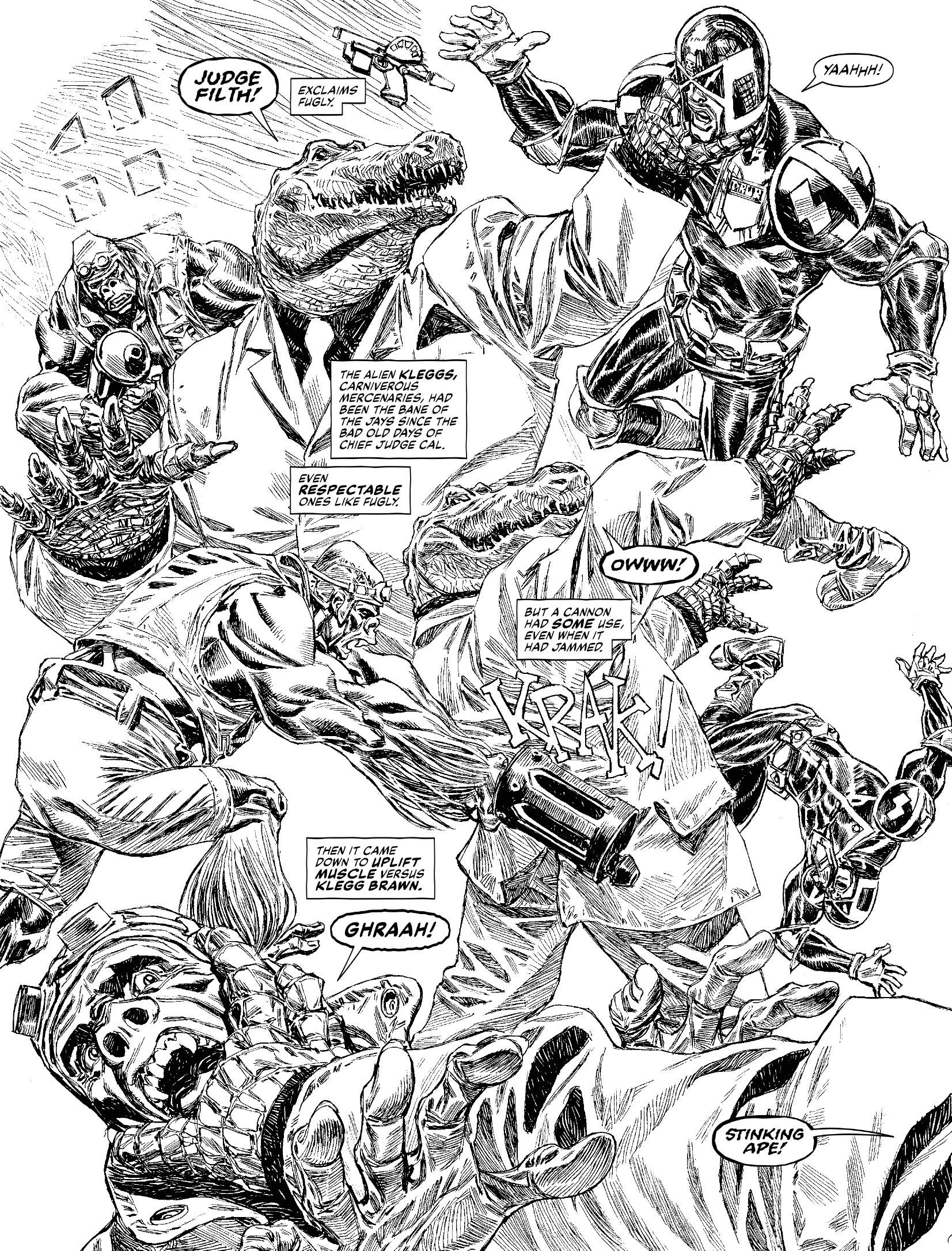 Read online Judge Dredd Megazine (Vol. 5) comic -  Issue #463 - 122