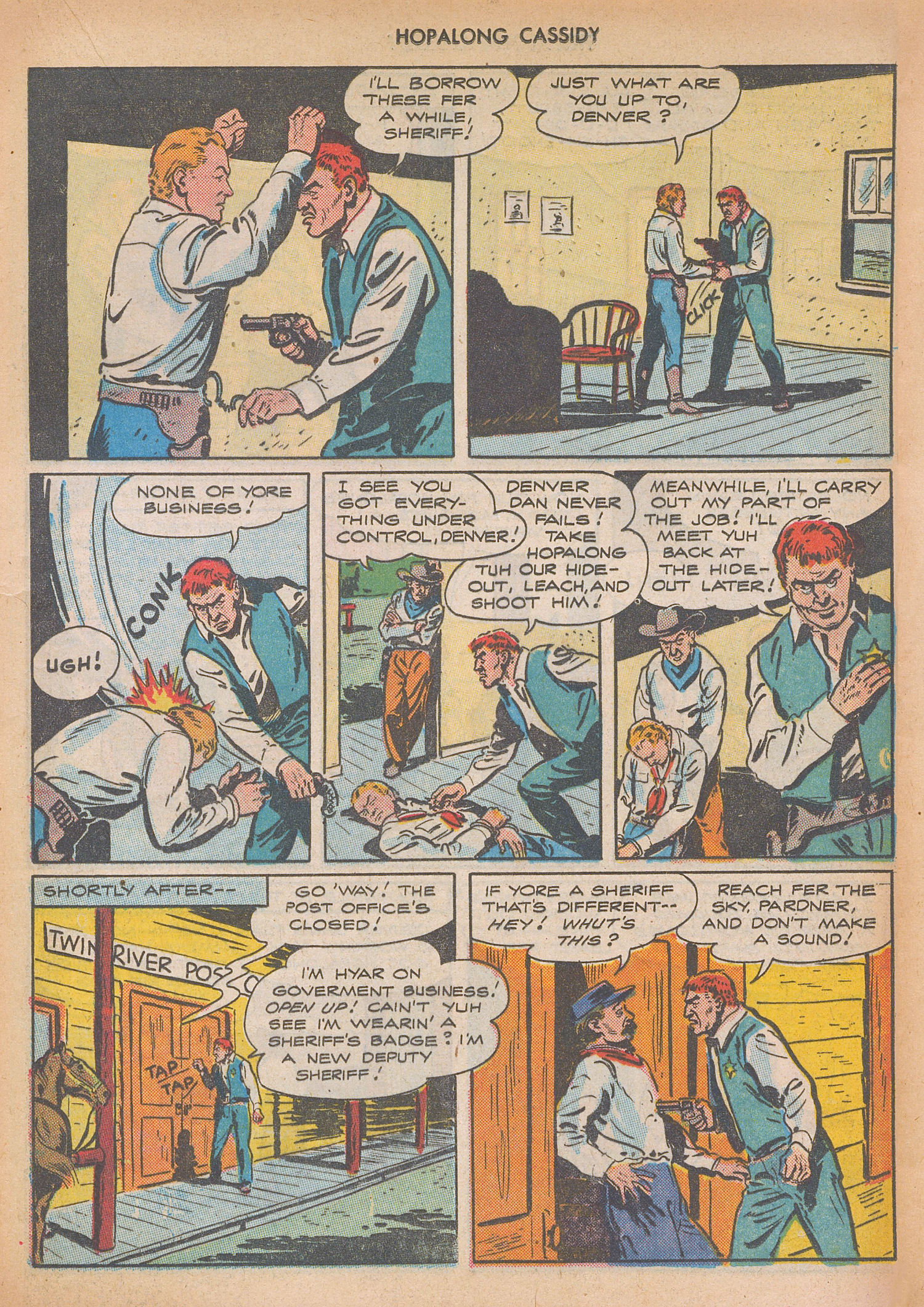 Read online Hopalong Cassidy comic -  Issue #13 - 17