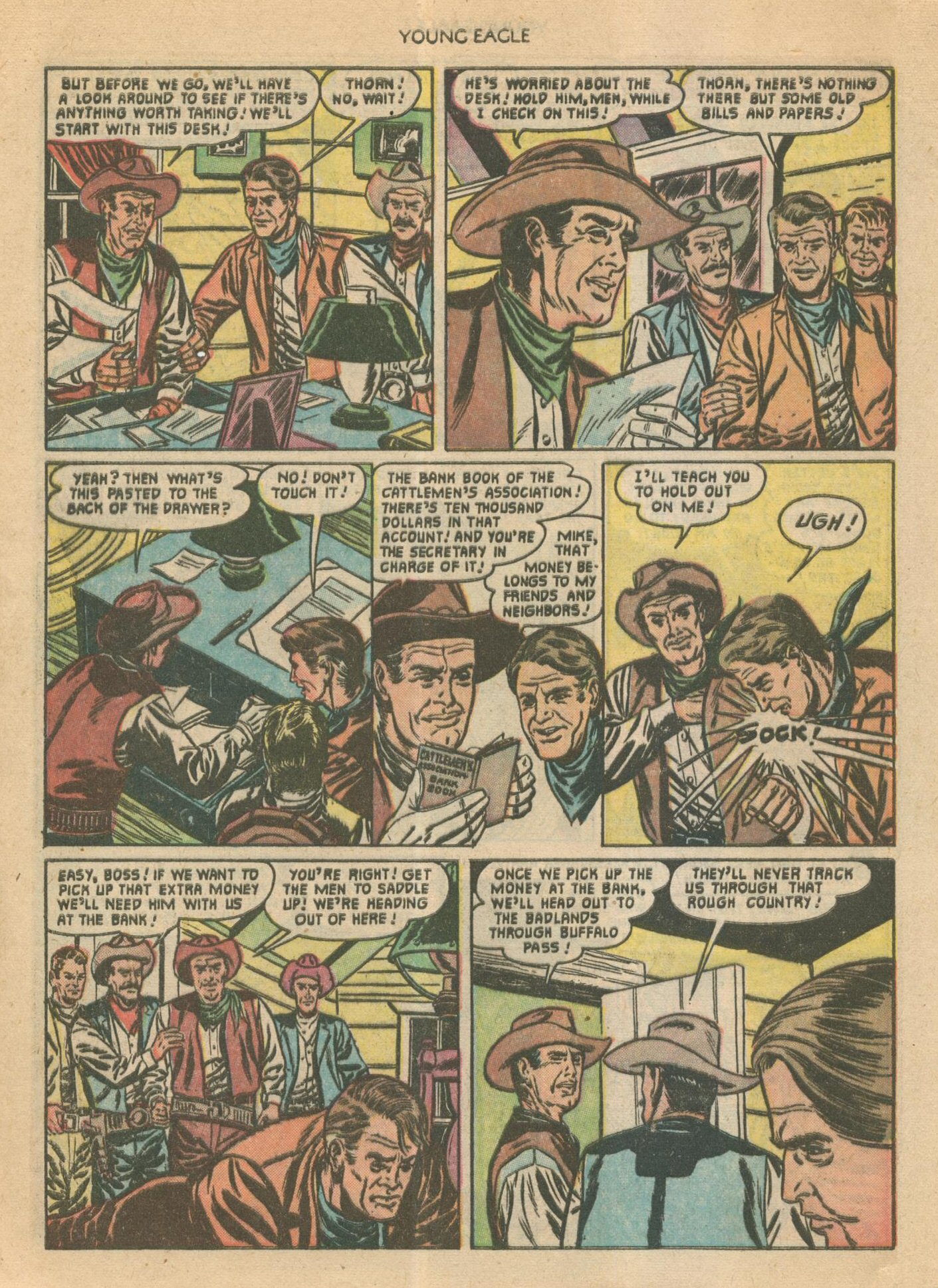 Read online Young Eagle comic -  Issue #9 - 11