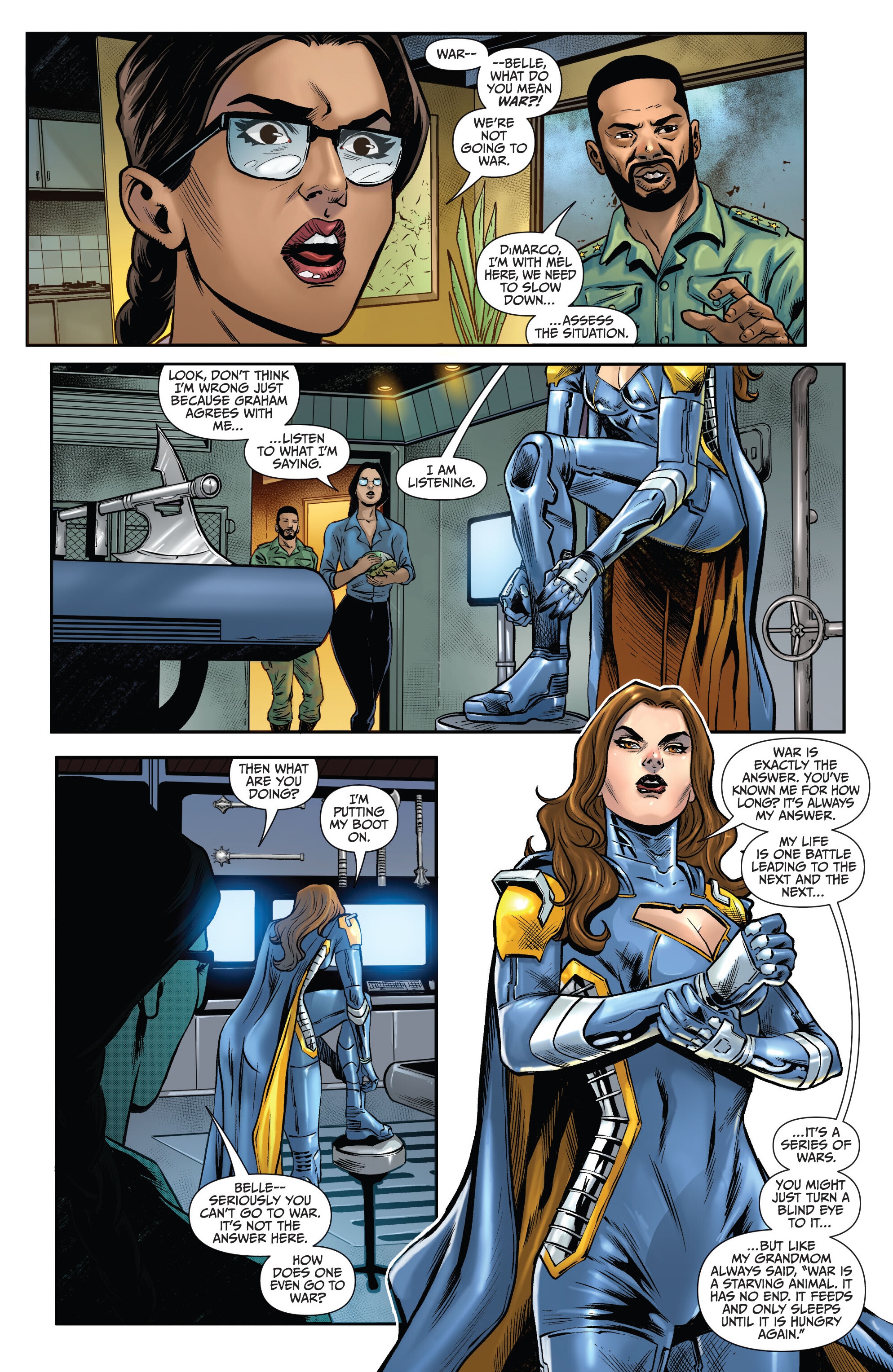 Read online Belle: Apex Predator comic -  Issue # TPB - 8